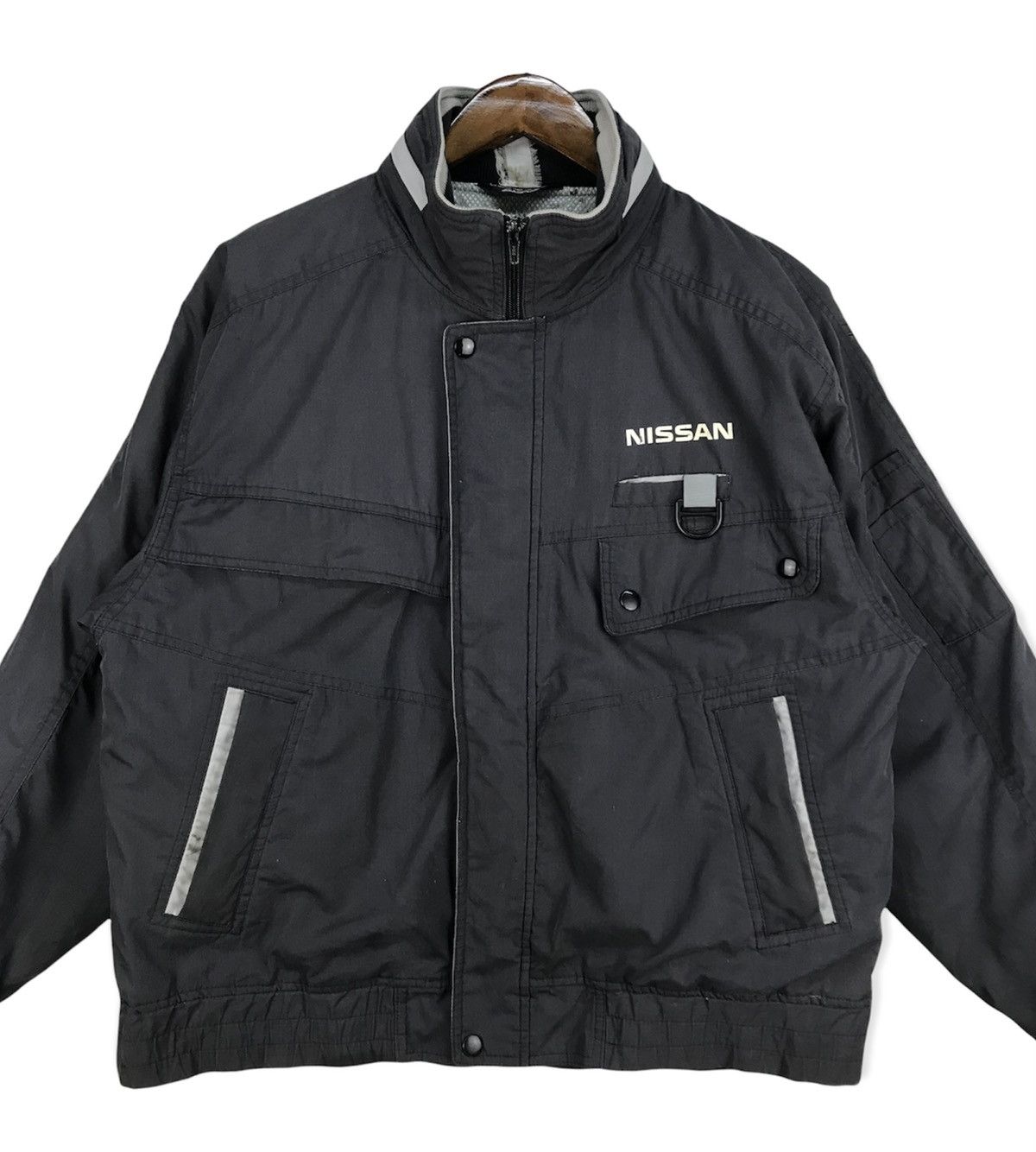 Japanese Brand Vintage Nissan Bomber Jacket Size US L / EU 52-54 / 3 - 2 Thumbnail