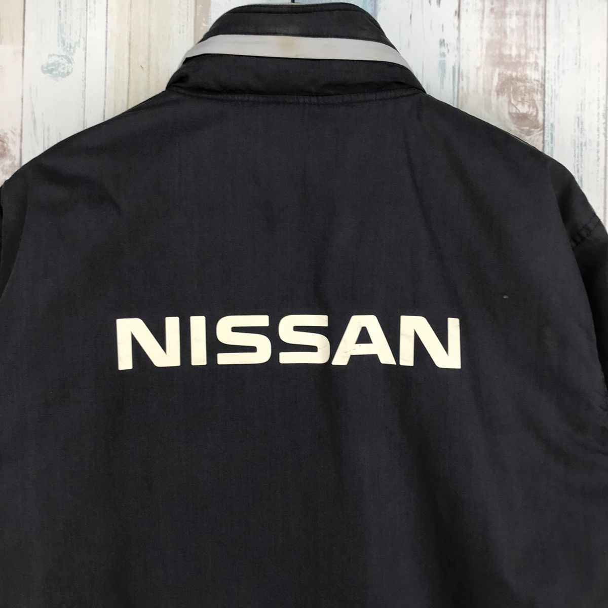 Japanese Brand Vintage Nissan Bomber Jacket Size US L / EU 52-54 / 3 - 8 Thumbnail