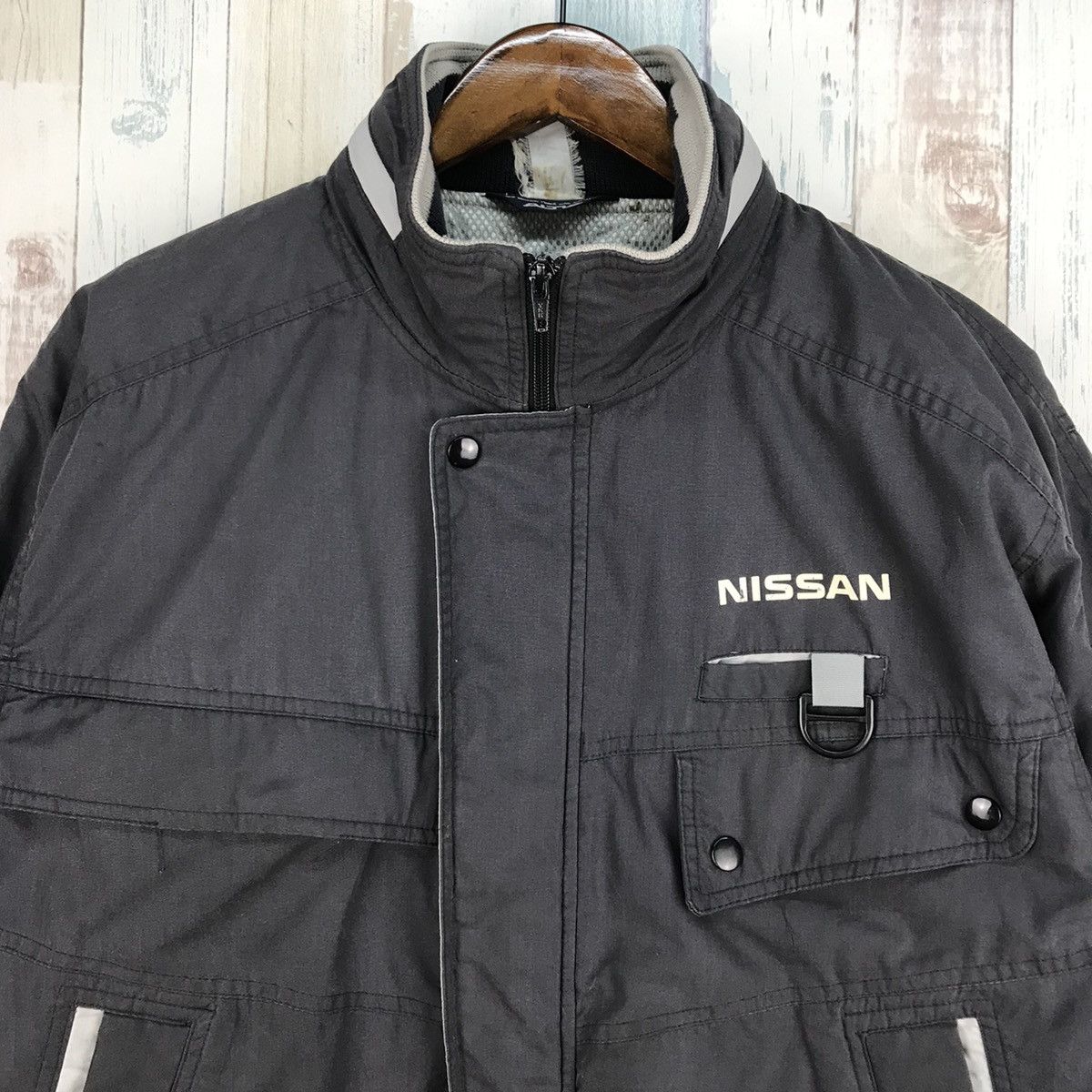 Japanese Brand Vintage Nissan Bomber Jacket Size US L / EU 52-54 / 3 - 4 Thumbnail