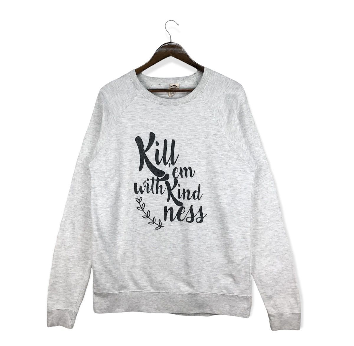 Vintage Vintage Kill Em With Kindness Sweatshirt Size US L / EU 52-54 / 3 - 1 Thumbnail