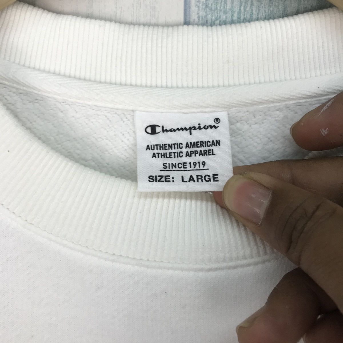 Champion Vintage Champion Small Logo Sweatshirt Size US L / EU 52-54 / 3 - 6 Thumbnail