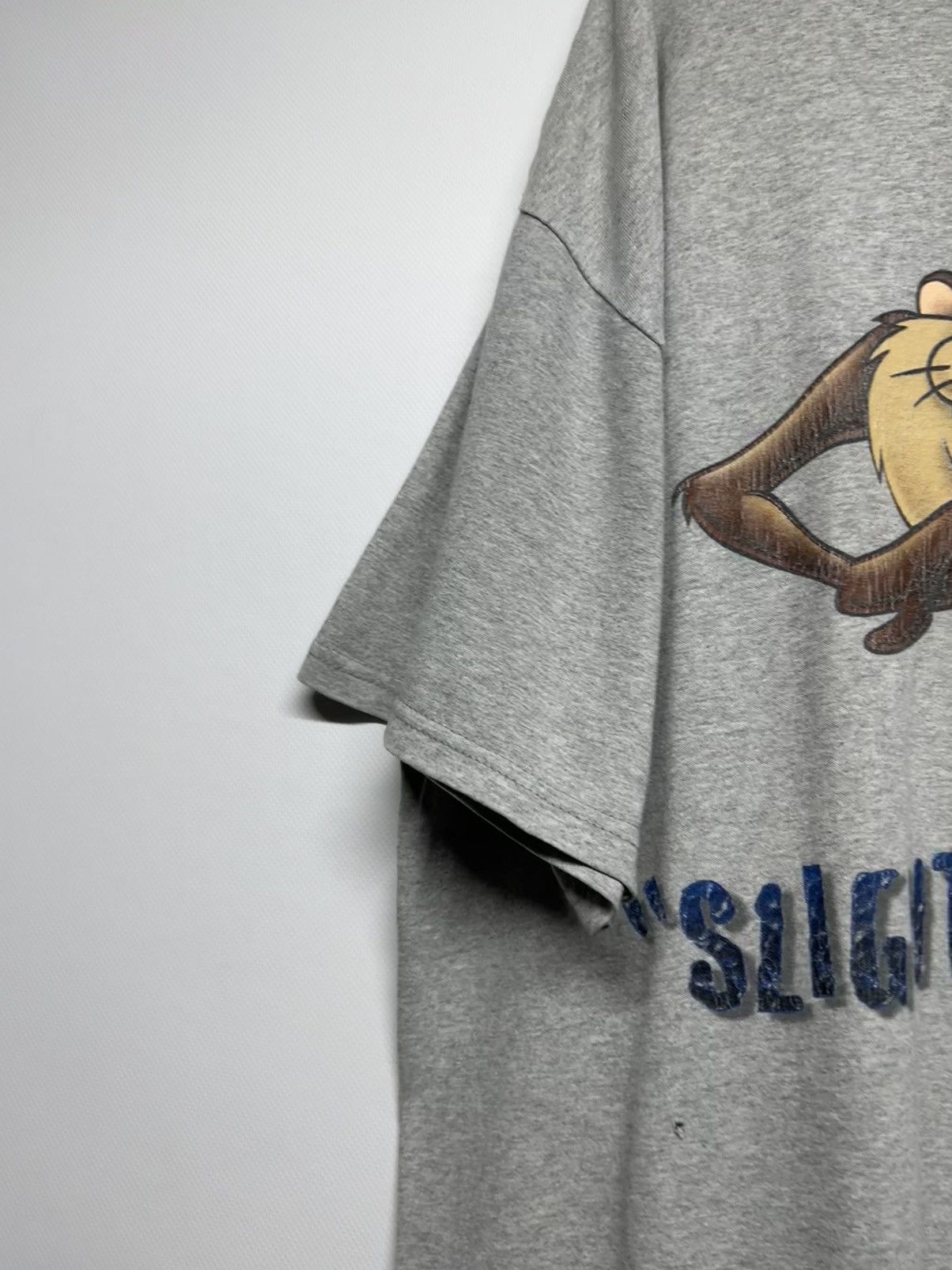 Vintage Vintage Y2k 1997 Looney Tunes Taz Slightly Twisted T-Shirt Size US XL / EU 56 / 4 - 4 Thumbnail
