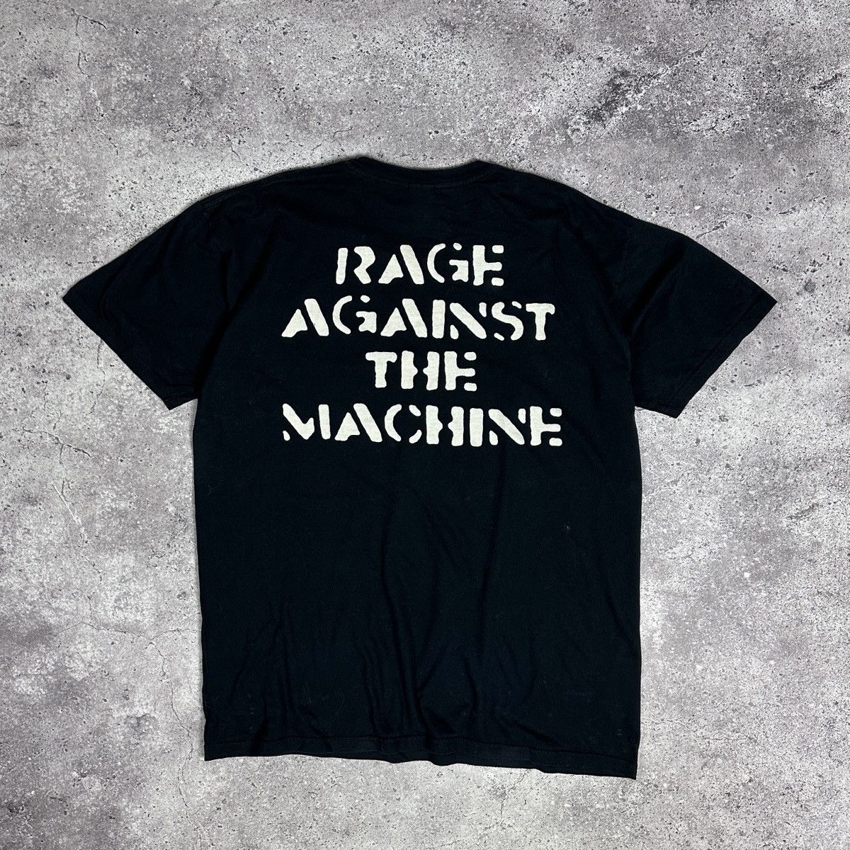 Vintage Vintage 00s Rage Against The Machine Fist big logo tee ...トップス