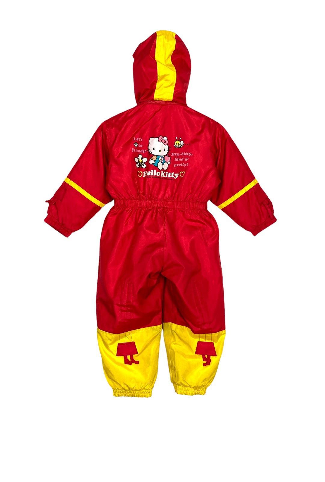 Japanese Brand Rare‼️ Vintage Hello Kitty Ski Coverall Big Logo (For Kids) Size US 26 / EU 42 - 1 Thumbnail