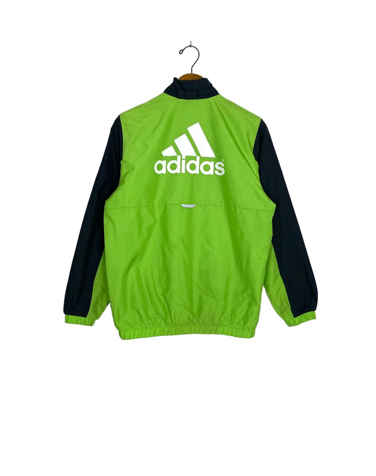 Adidas Rare‼️ Adidas Running Jacket Big Logo Size S / US 4 / IT 40 - 1 Thumbnail