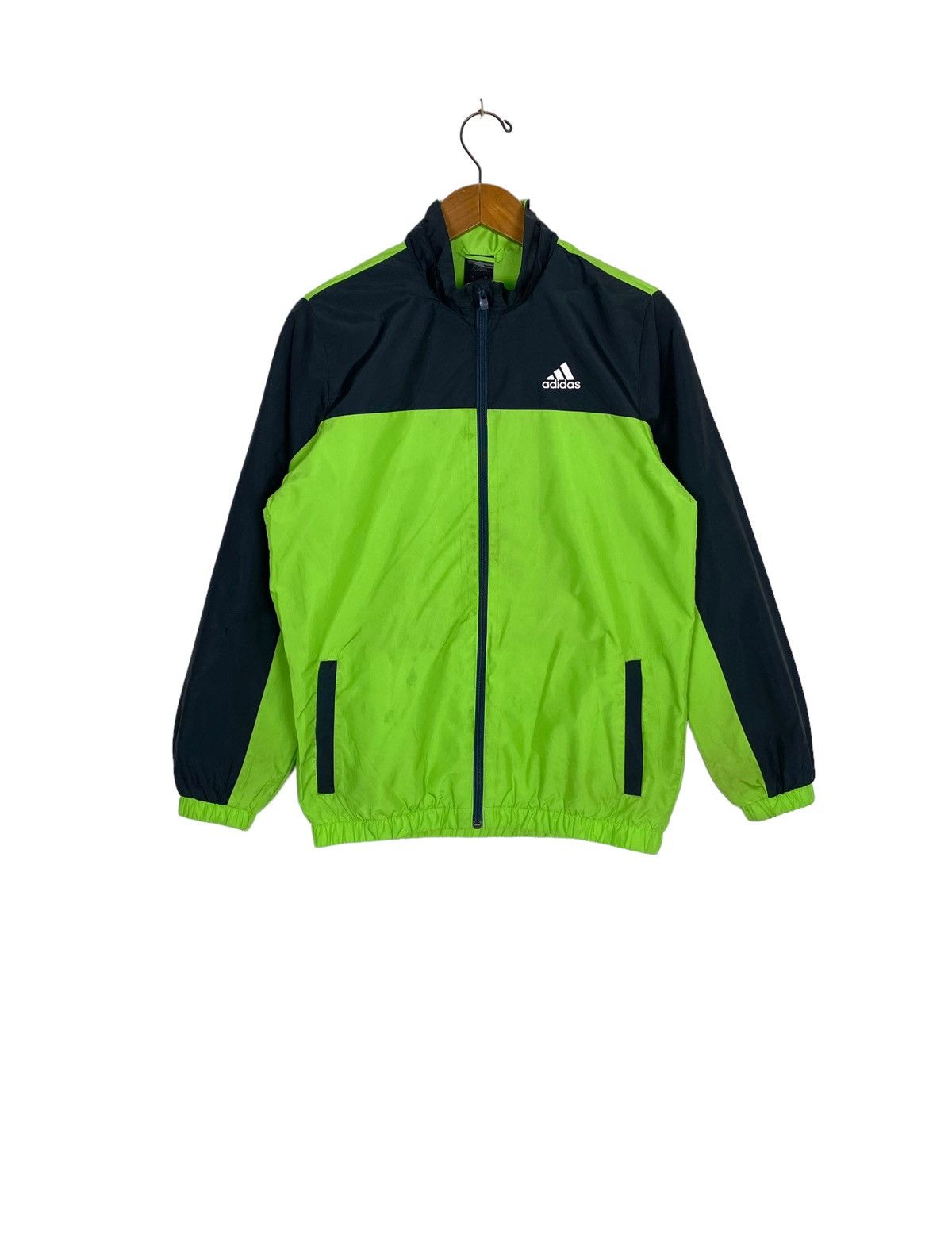 Adidas Rare‼️ Adidas Running Jacket Big Logo Size S / US 4 / IT 40 - 2 Thumbnail