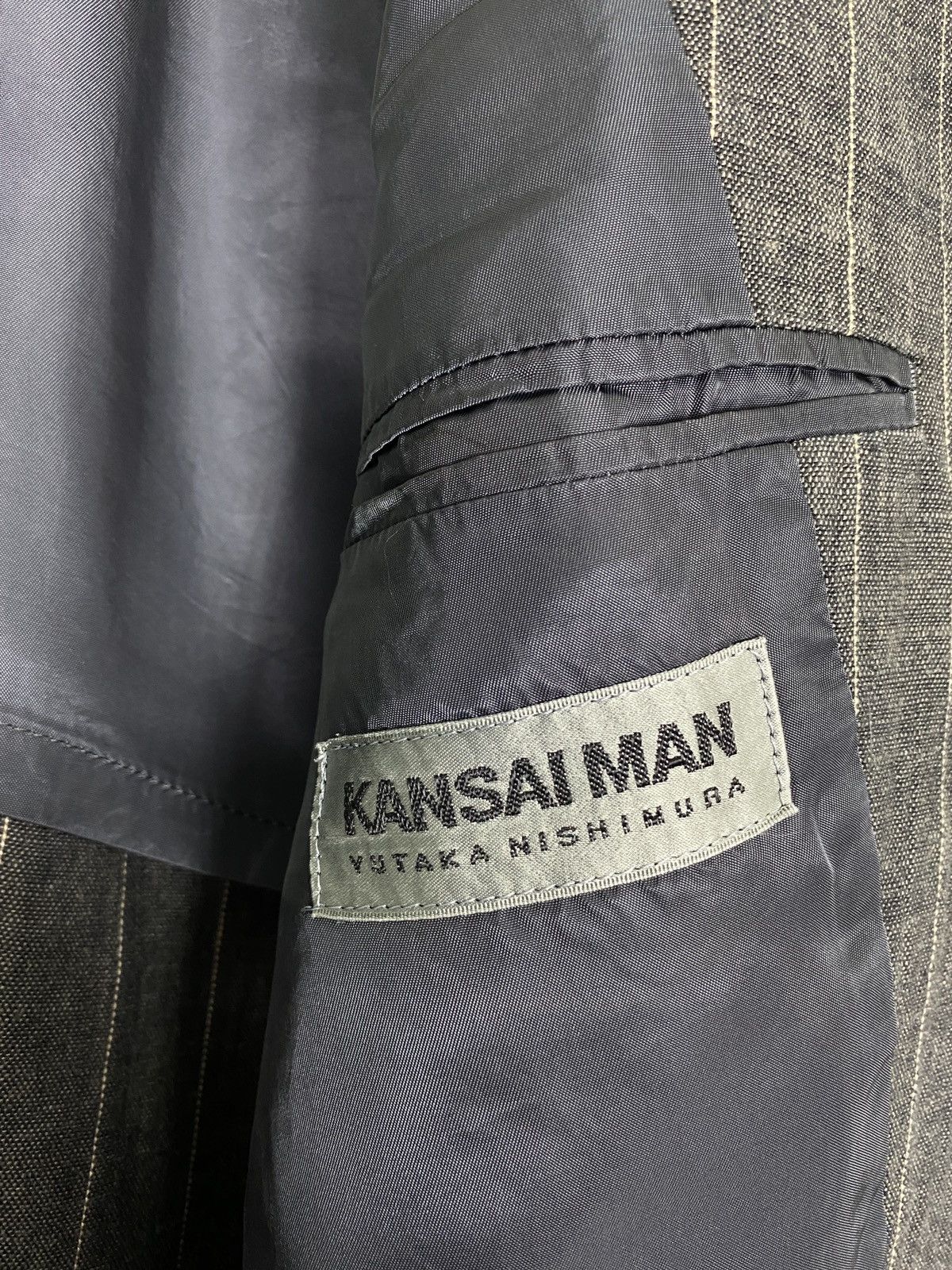Kansai Yamamoto Rare‼️ Kansai Man Blazer Medium Size Made in Japan Size US M / EU 48-50 / 2 - 3 Thumbnail