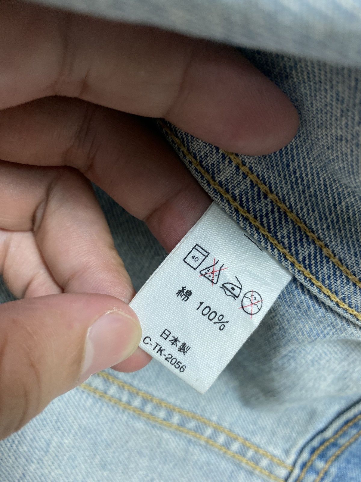 Lee Rare‼️ Vintage Lee Sanforized Left Hand Denim Jacket Medium Size US M / EU 48-50 / 2 - 7 Thumbnail