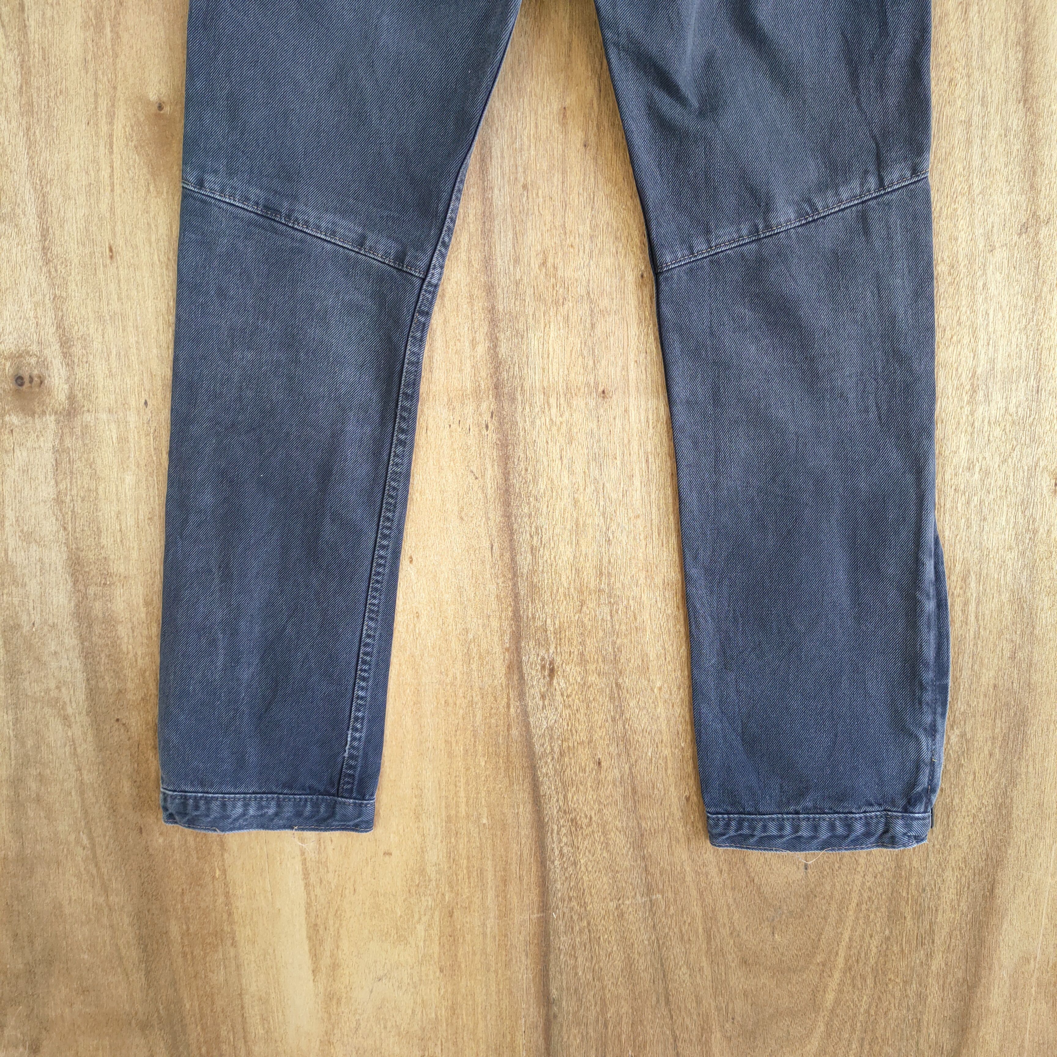 Japanese Brand × Vintage SWEET BLOOD BLACK DENIM ZIPPER PANTS Size US 28 / EU 44 - 10 Thumbnail