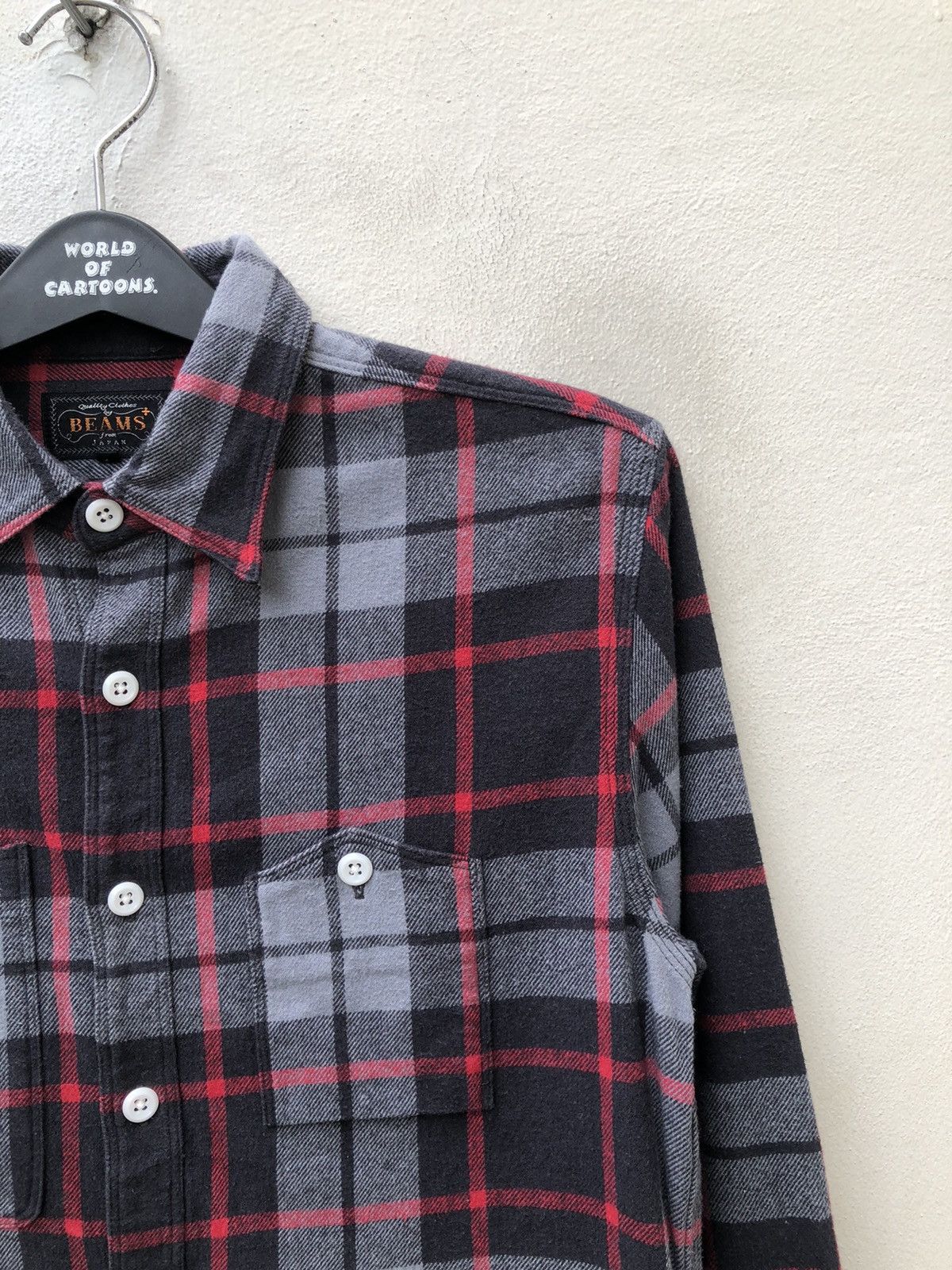 Beams Plus Beams Plus Japan Workwear Flannel Shirt Size US S / EU 44-46 / 1 - 4 Thumbnail