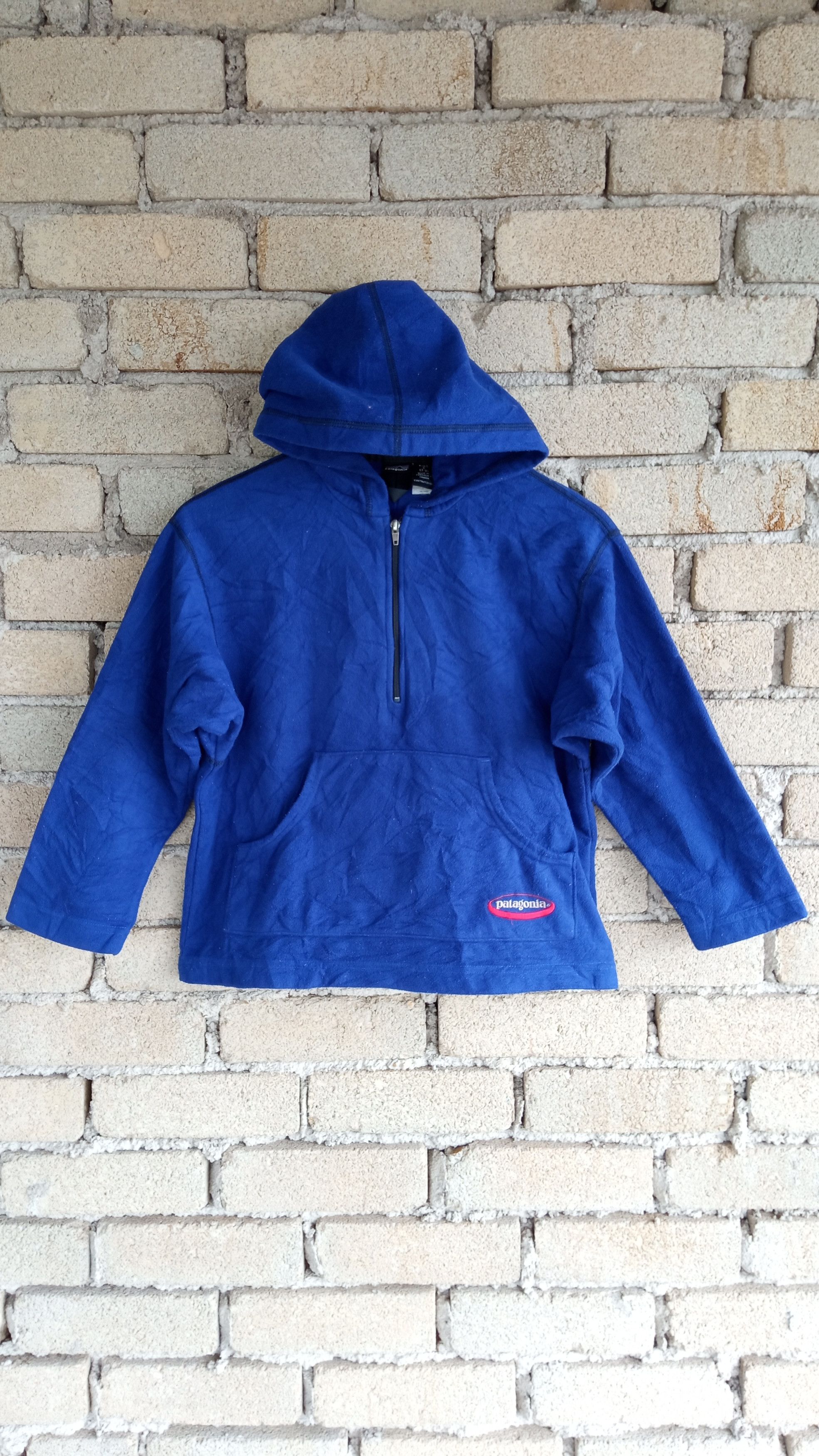Patagonia 🔥🔥Vintage Patagonia Kids Fleece Pullover Hoodie Jacket Size US S / EU 44-46 / 1 - 1 Thumbnail