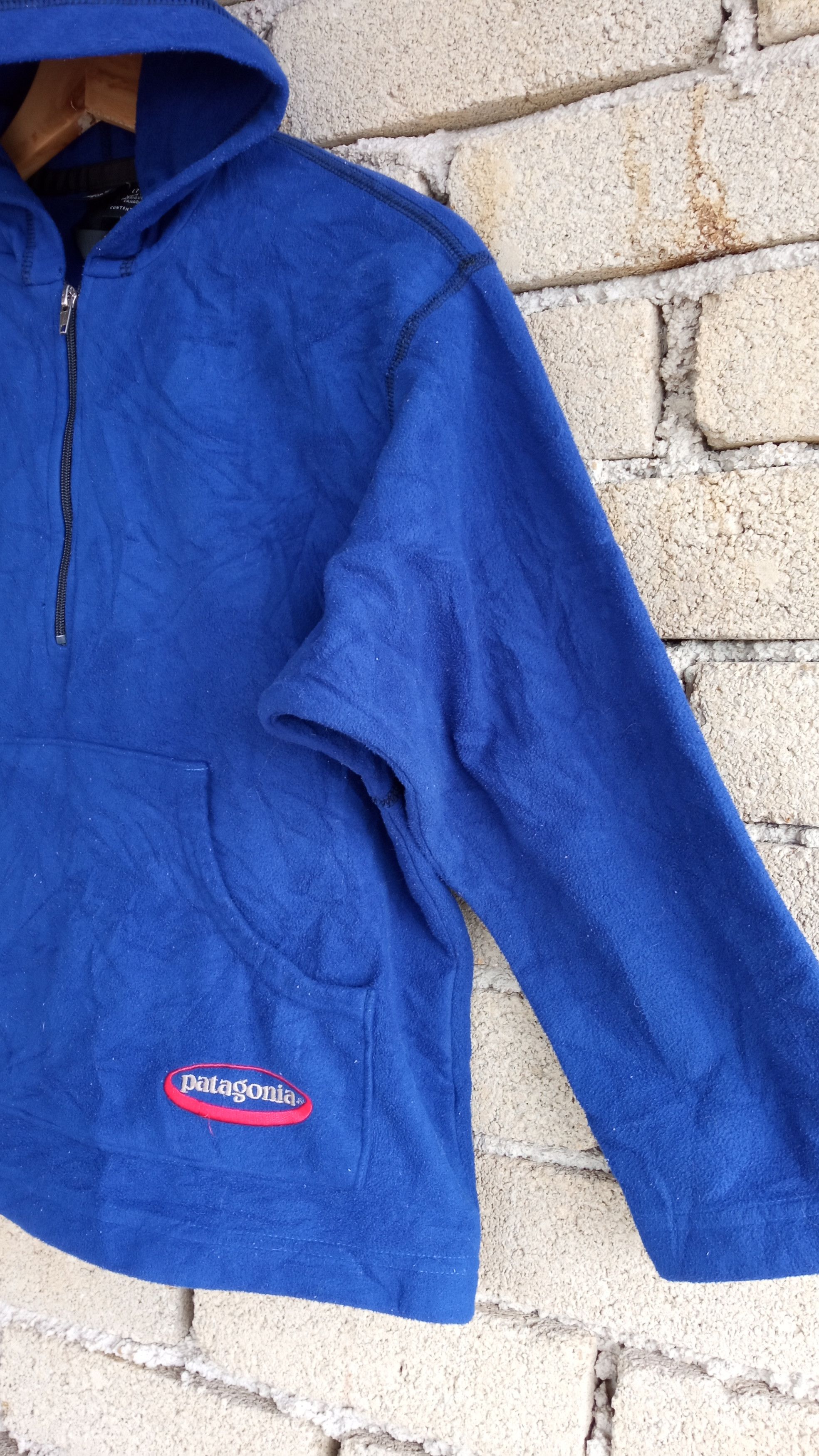 Patagonia 🔥🔥Vintage Patagonia Kids Fleece Pullover Hoodie Jacket Size US S / EU 44-46 / 1 - 6 Thumbnail