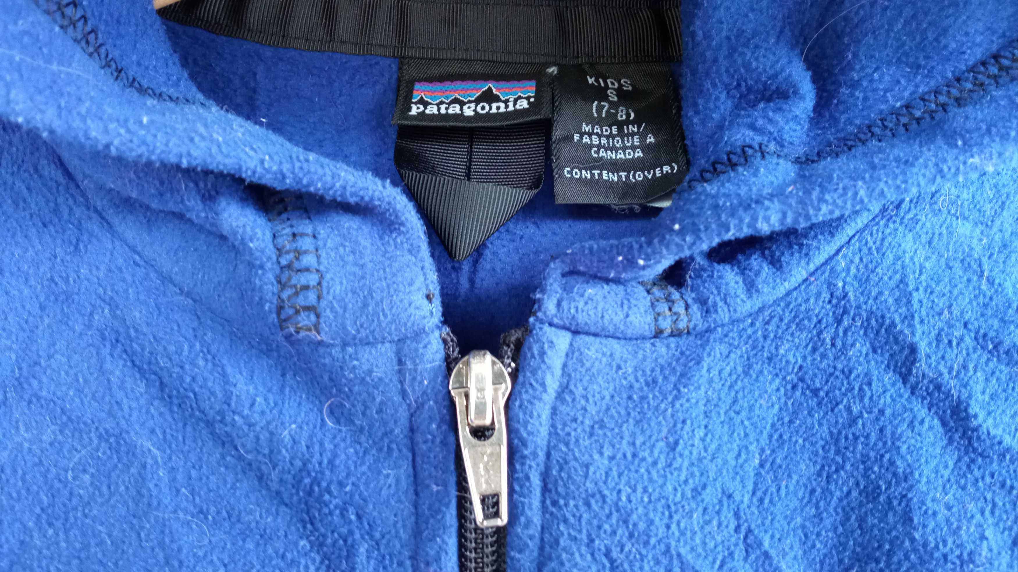 Patagonia 🔥🔥Vintage Patagonia Kids Fleece Pullover Hoodie Jacket Size US S / EU 44-46 / 1 - 10 Thumbnail