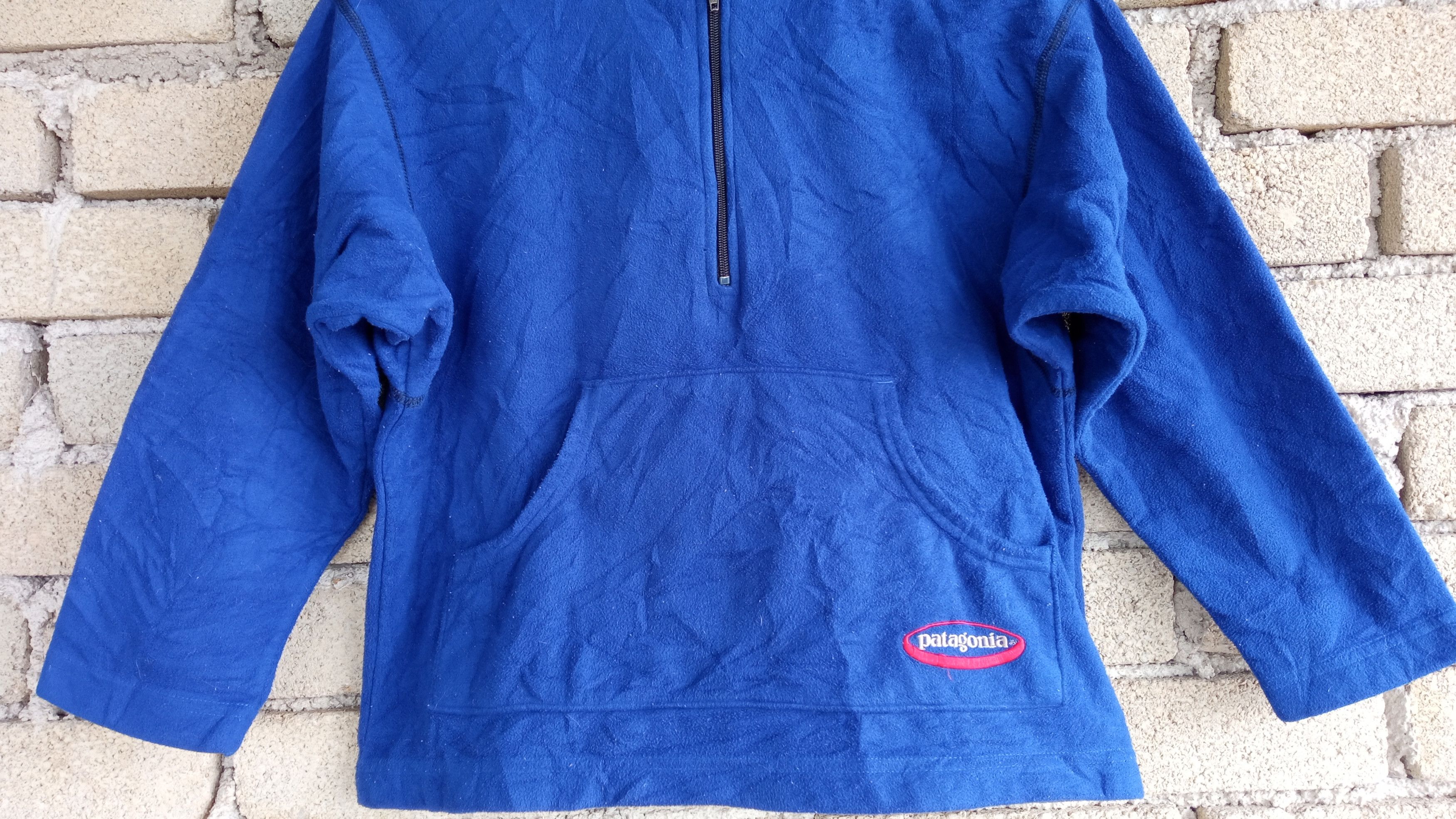 Patagonia 🔥🔥Vintage Patagonia Kids Fleece Pullover Hoodie Jacket Size US S / EU 44-46 / 1 - 8 Thumbnail