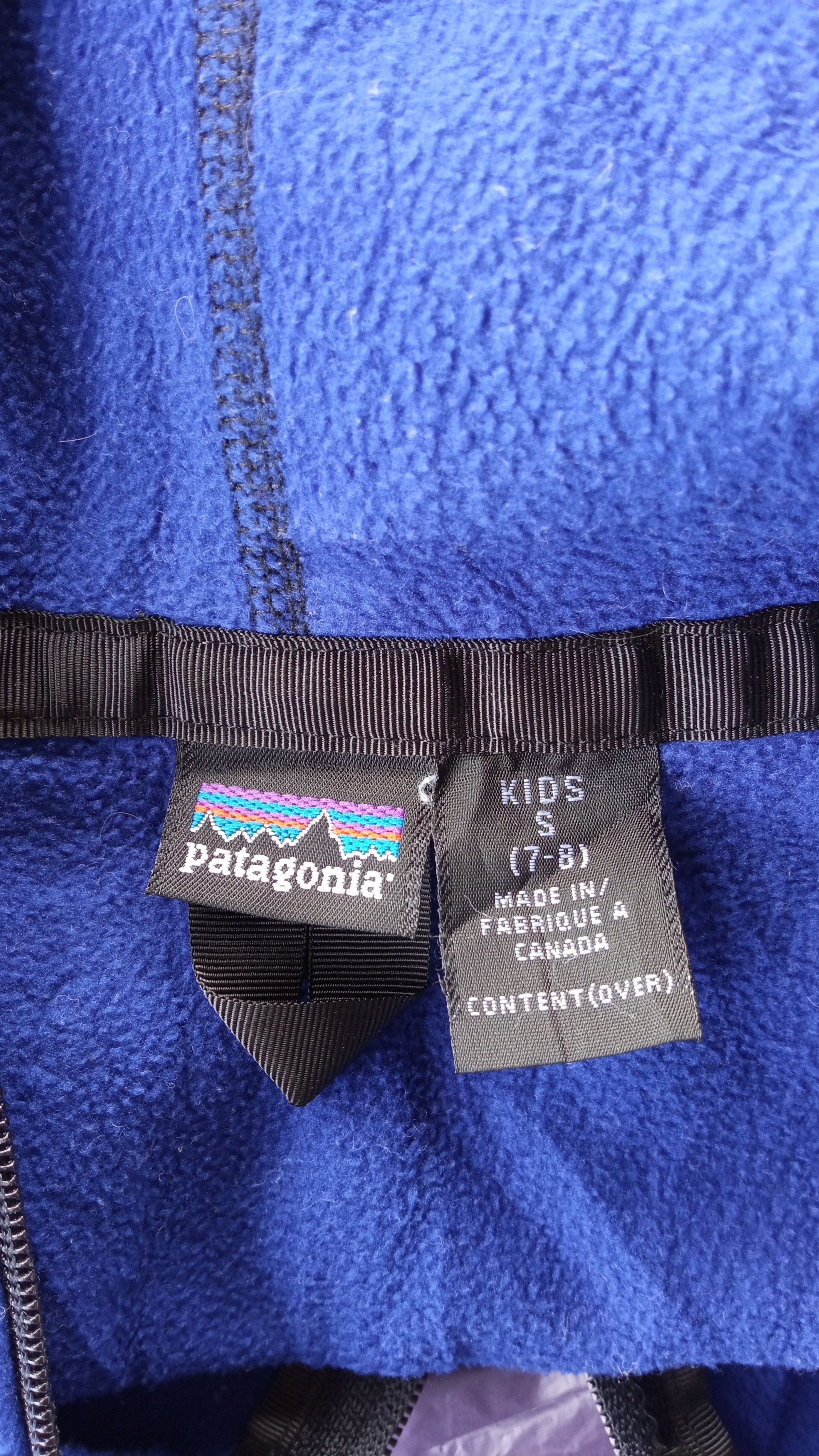 Patagonia 🔥🔥Vintage Patagonia Kids Fleece Pullover Hoodie Jacket Size US S / EU 44-46 / 1 - 13 Thumbnail