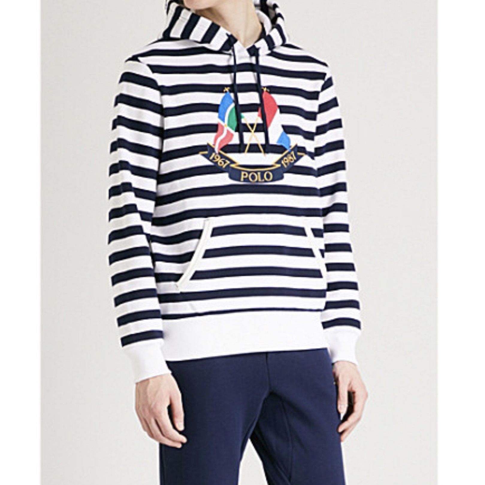 Polo Ralph Lauren Polo Ralph Lauren Cross Flags Sweatshirt Hoodie Large Size US L / EU 52-54 / 3 - 9 Thumbnail