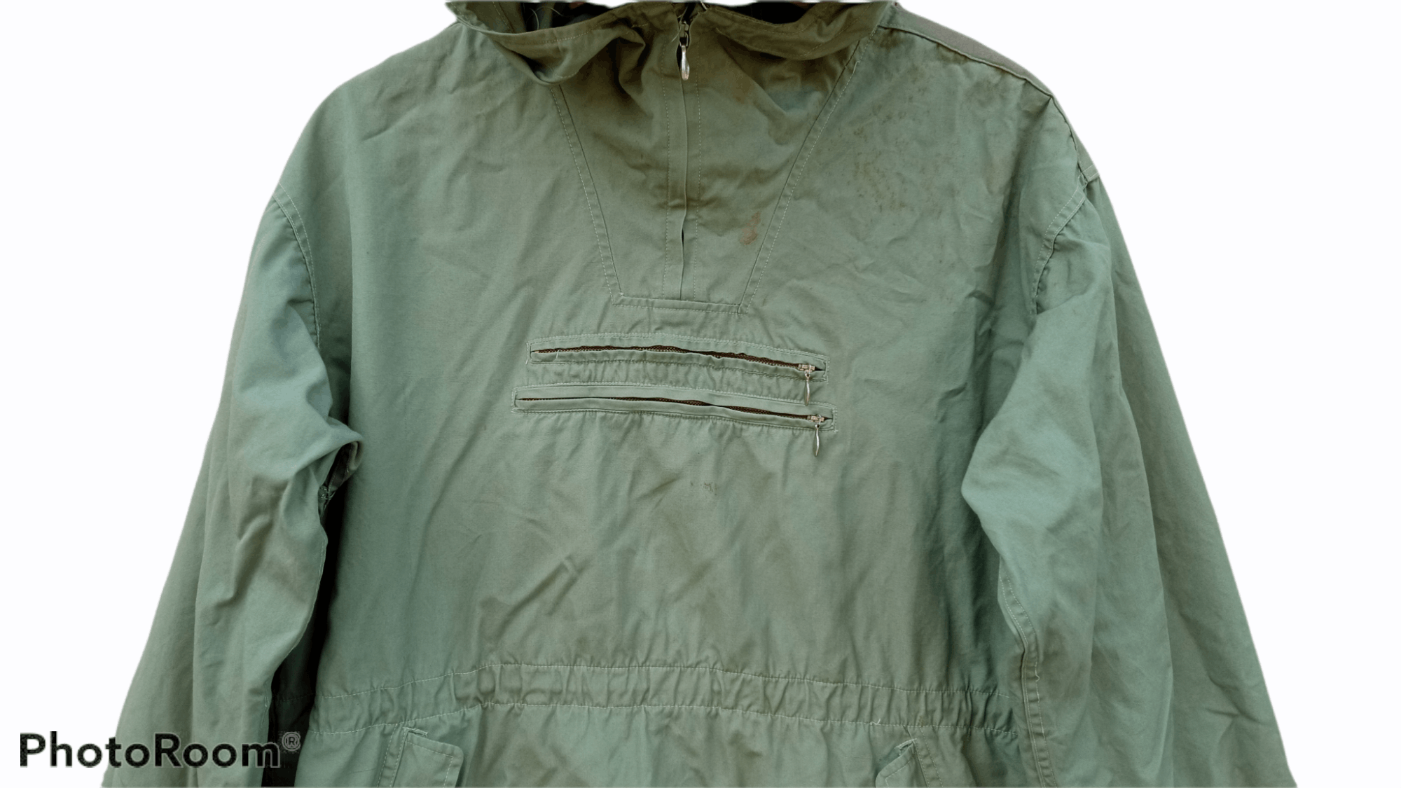 Japanese Brand × Vintage 🔥🔥Vintage Japanese Brand Pullover Military Hoodie Jacket Size US L / EU 52-54 / 3 - 11 Thumbnail