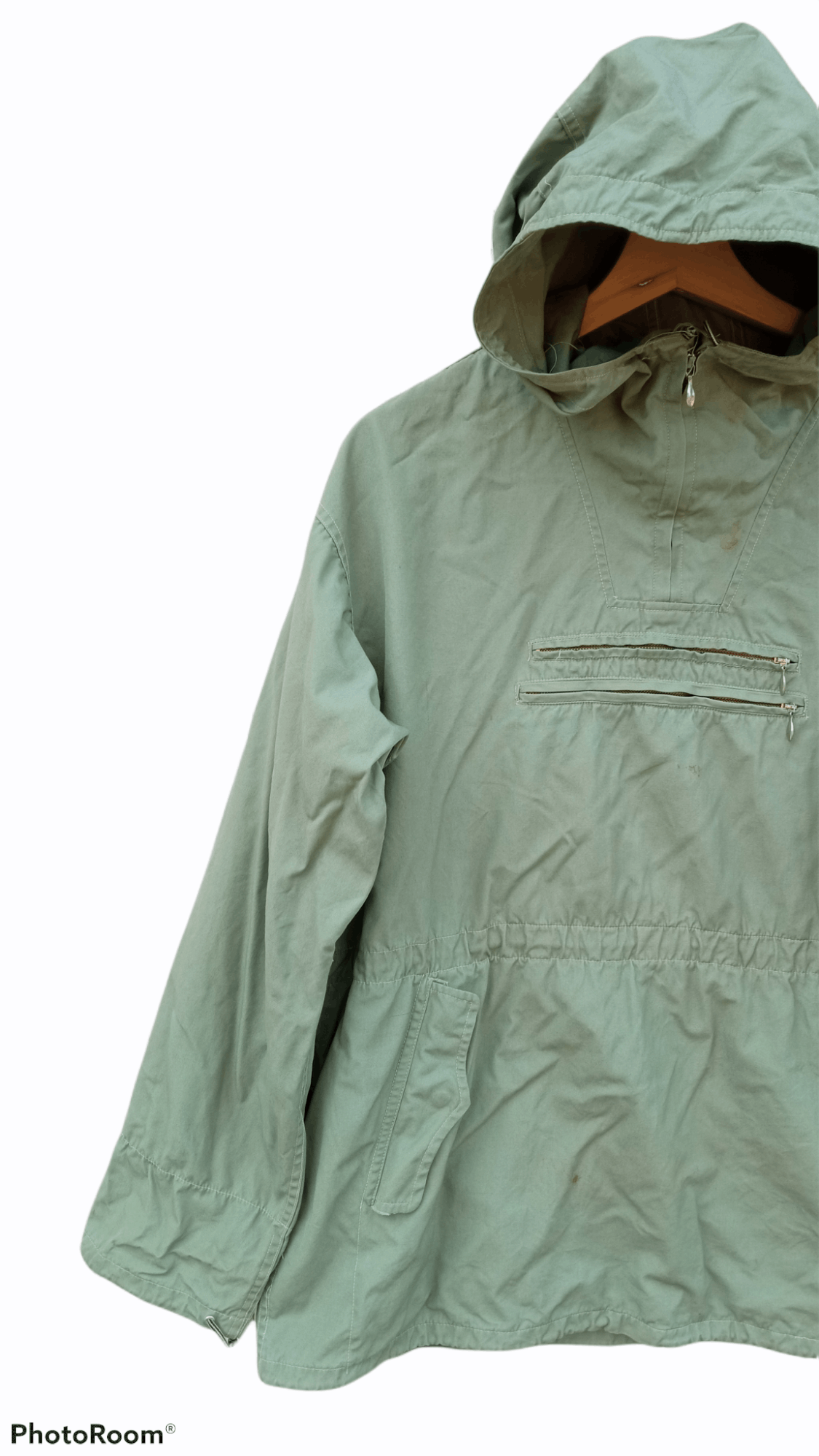 Japanese Brand × Vintage 🔥🔥Vintage Japanese Brand Pullover Military Hoodie Jacket Size US L / EU 52-54 / 3 - 5 Thumbnail