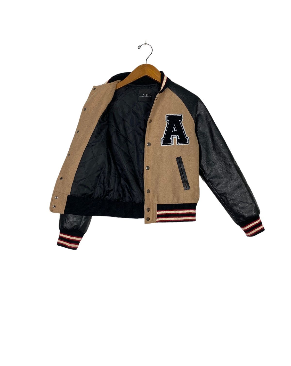 Japanese Brand Rare‼️Archives Varsity Wool Jacket for Kids Size US XXS / EU 40 - 2 Thumbnail