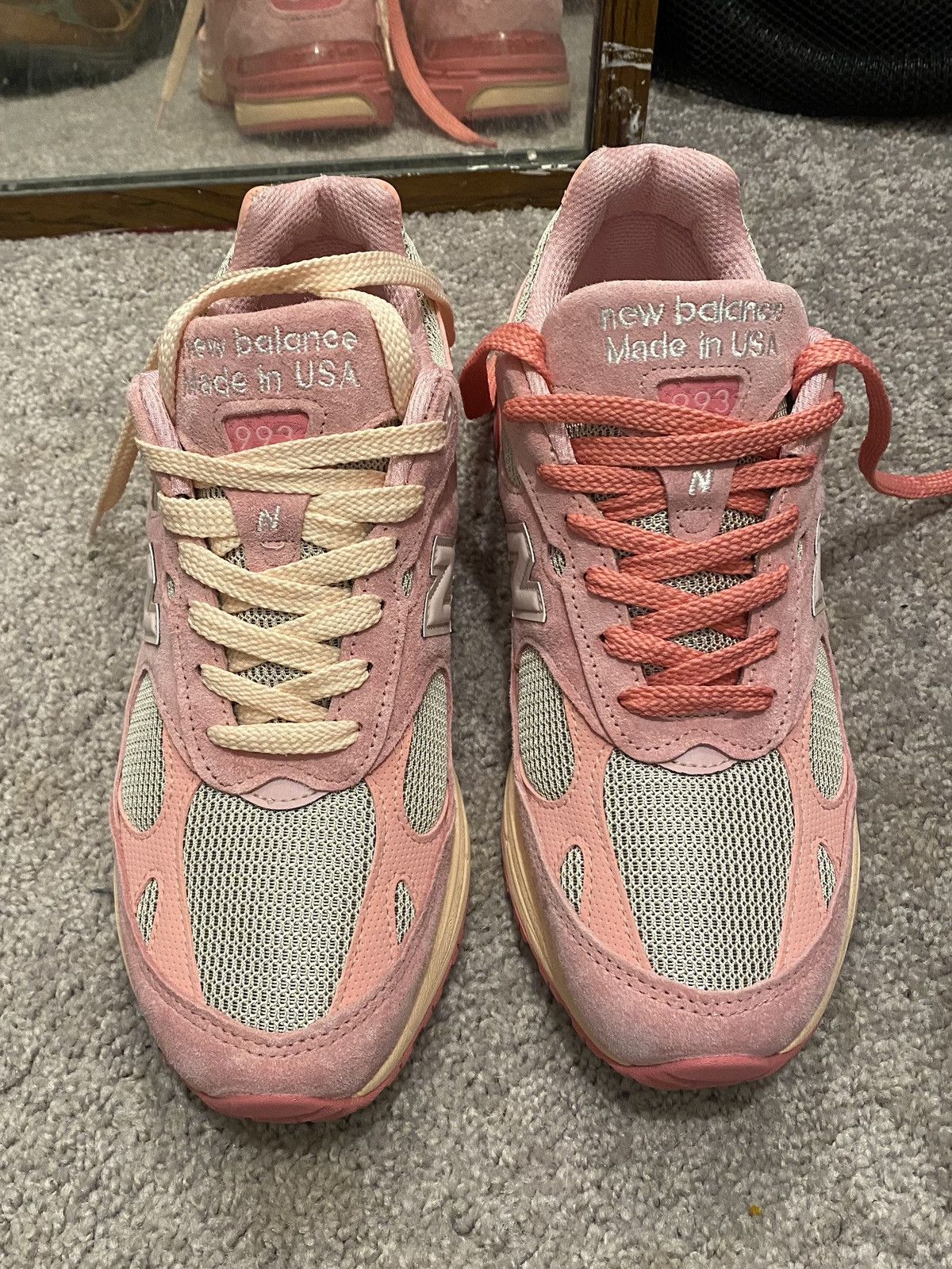 Joe Freshgoods × New Balance Joefresh goods 993 powder pink Size US 9.5 / EU 42-43 - 6 Thumbnail