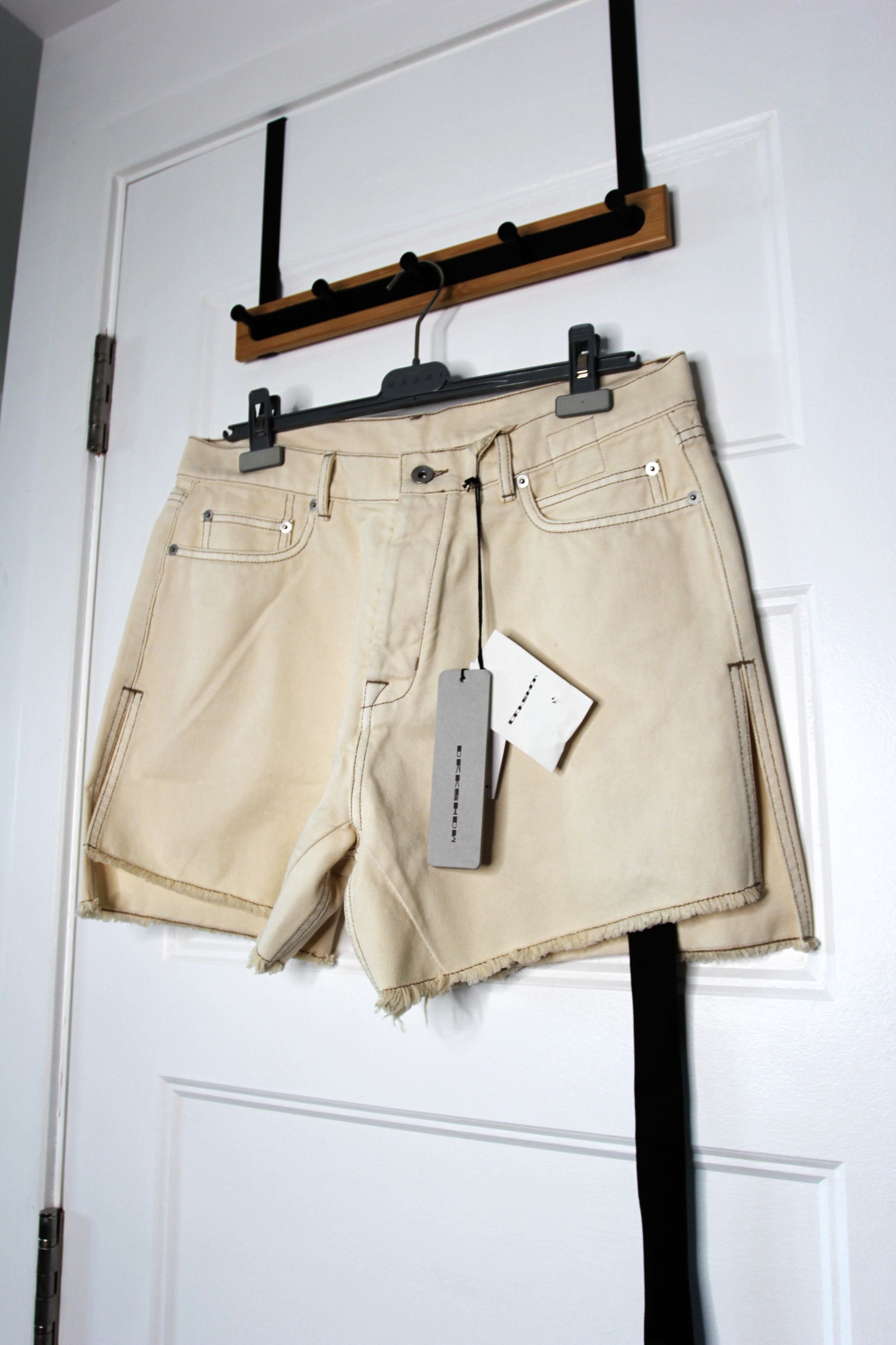 Rick Owens Drkshdw BNWT SS22 RICK OWENS DRKSHDW TRUCKER CUT OFFS SHORTS 48 Size US 32 / EU 48 - 5 Thumbnail
