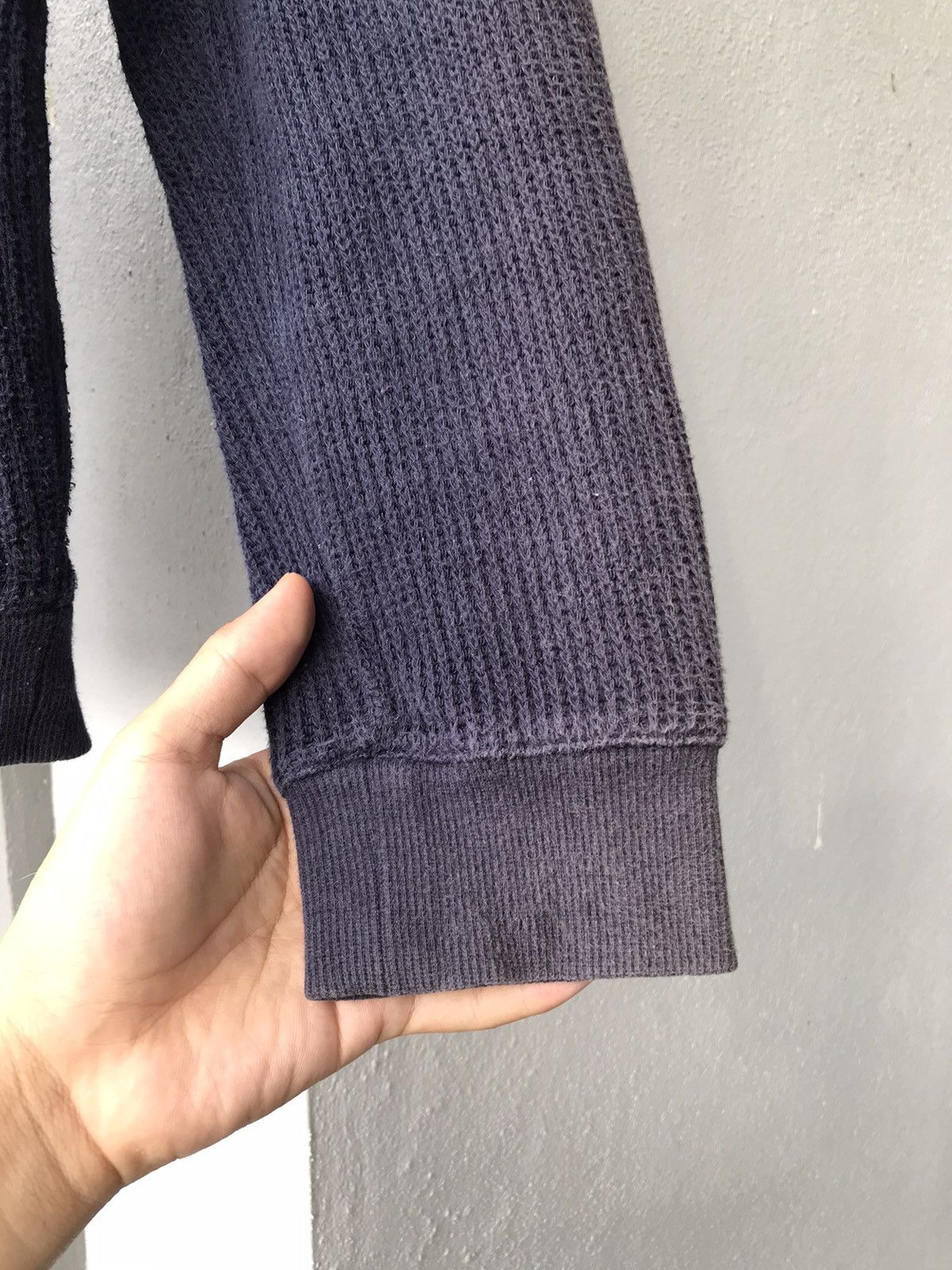 A.P.C. × Vintage Vintage Sunfaded A.P.C. Sweater Made in Japan Size US M / EU 48-50 / 2 - 6 Thumbnail