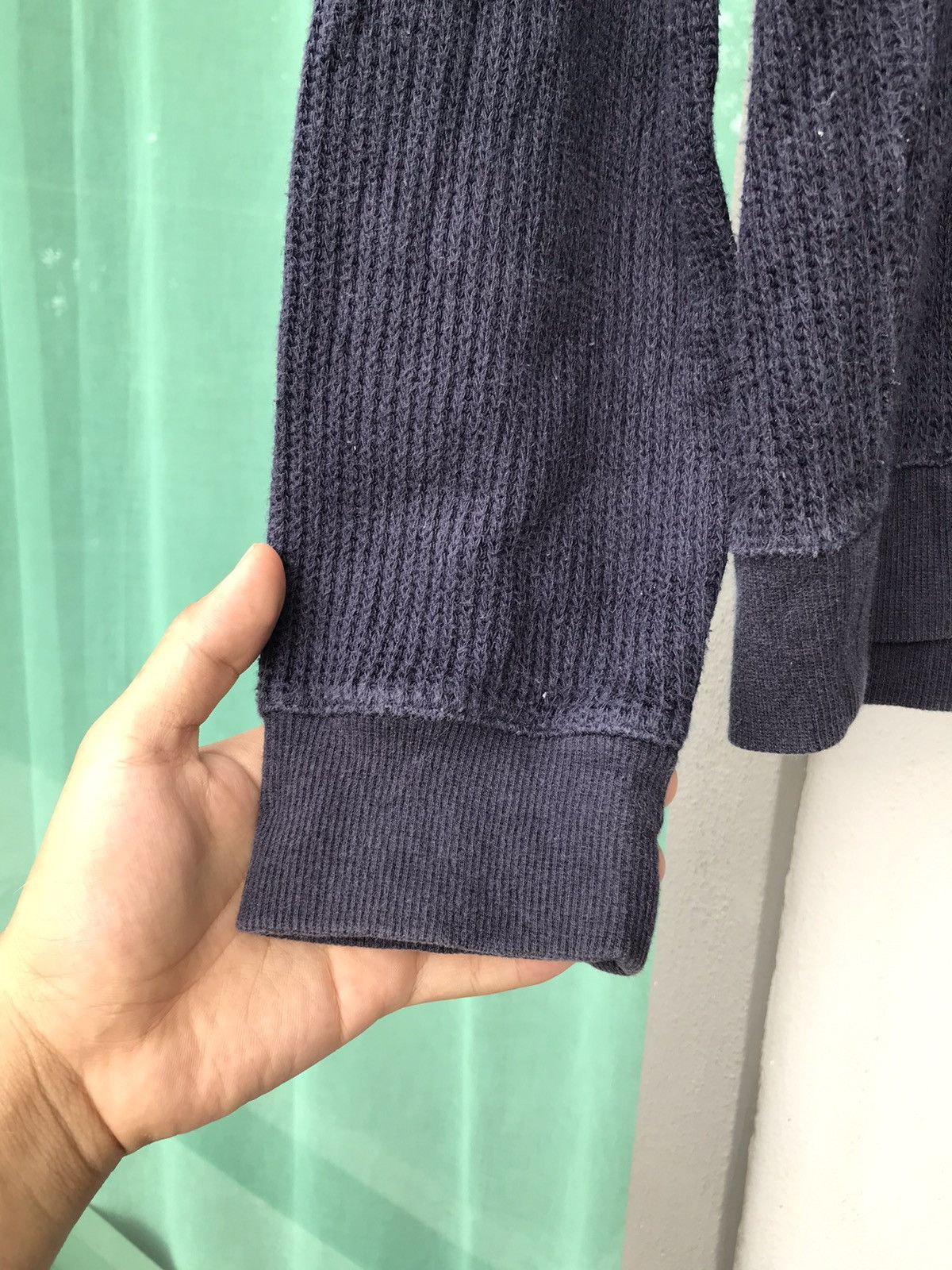 A.P.C. × Vintage Vintage Sunfaded A.P.C. Sweater Made in Japan Size US M / EU 48-50 / 2 - 4 Thumbnail