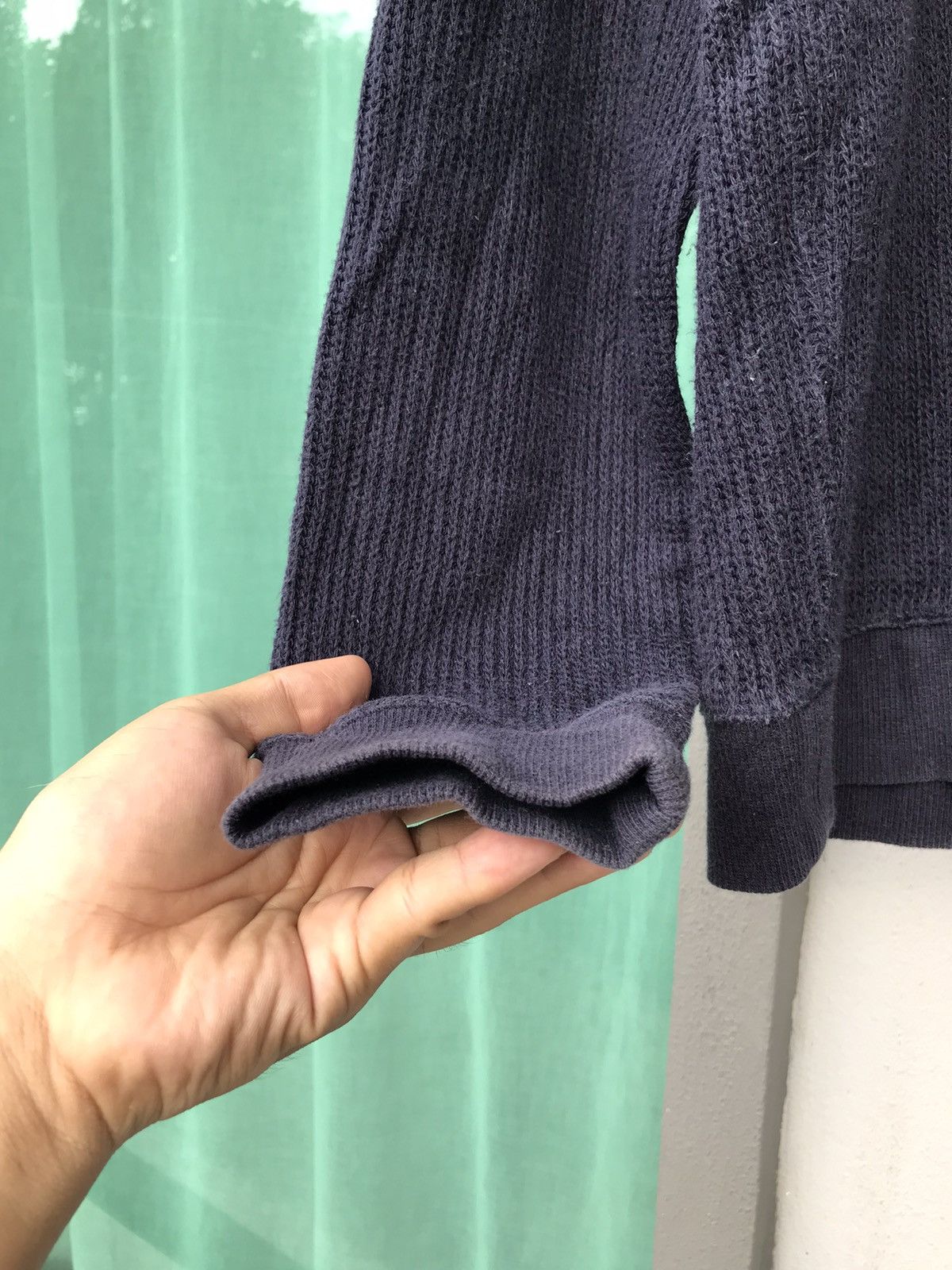 A.P.C. × Vintage Vintage Sunfaded A.P.C. Sweater Made in Japan Size US M / EU 48-50 / 2 - 5 Thumbnail