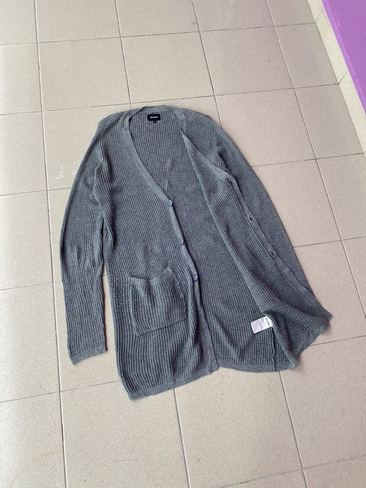 Beams Plus 🔥VINTAGE BEAMS JAPAN KNITTED LONG CARDIGAN Size US S / EU 44-46 / 1 - 2 Thumbnail