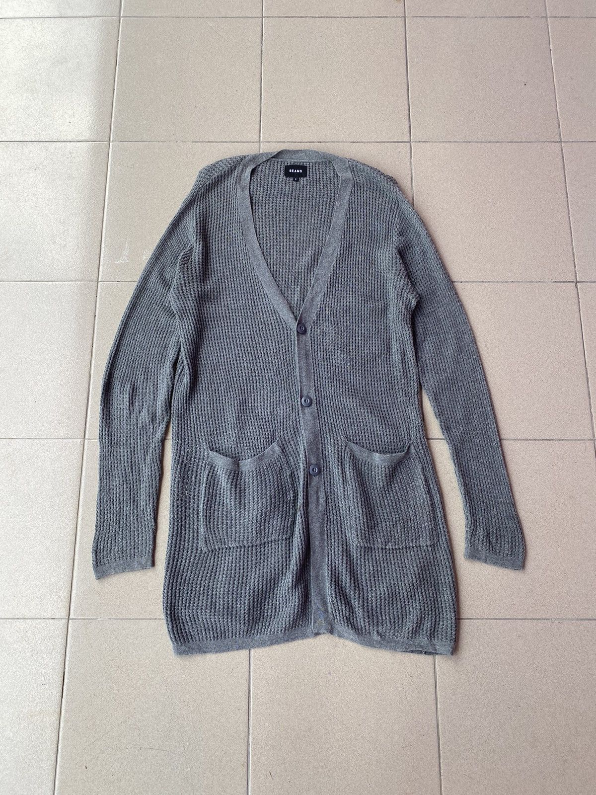 Beams Plus 🔥VINTAGE BEAMS JAPAN KNITTED LONG CARDIGAN Size US S / EU 44-46 / 1 - 7 Thumbnail
