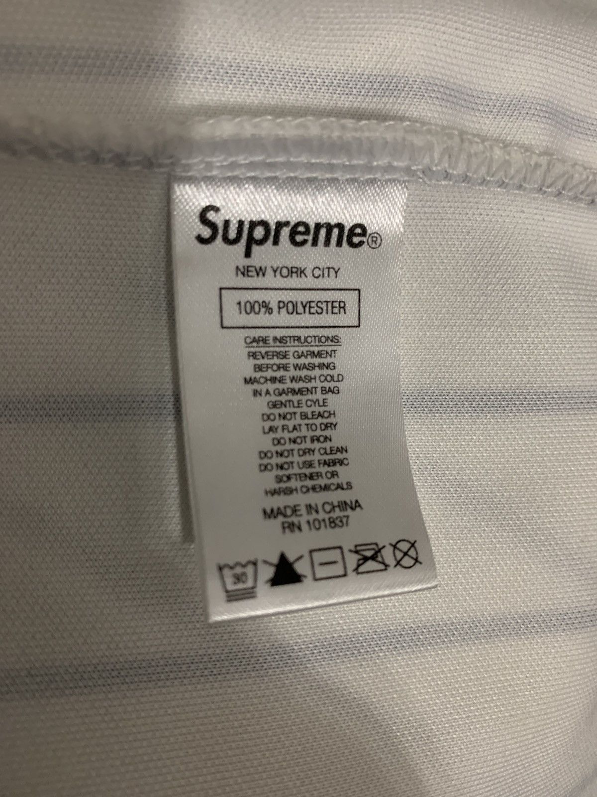 Supreme Supreme Rhinestone Baseball Jersey (SS20) Size US M / EU 48-50 / 2 - 6 Thumbnail