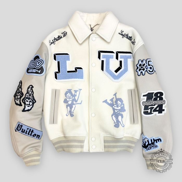 Louis Vuitton LOUIS VUITTON BUGS BUNNY VARSITY JACKET - WHITE | Grailed