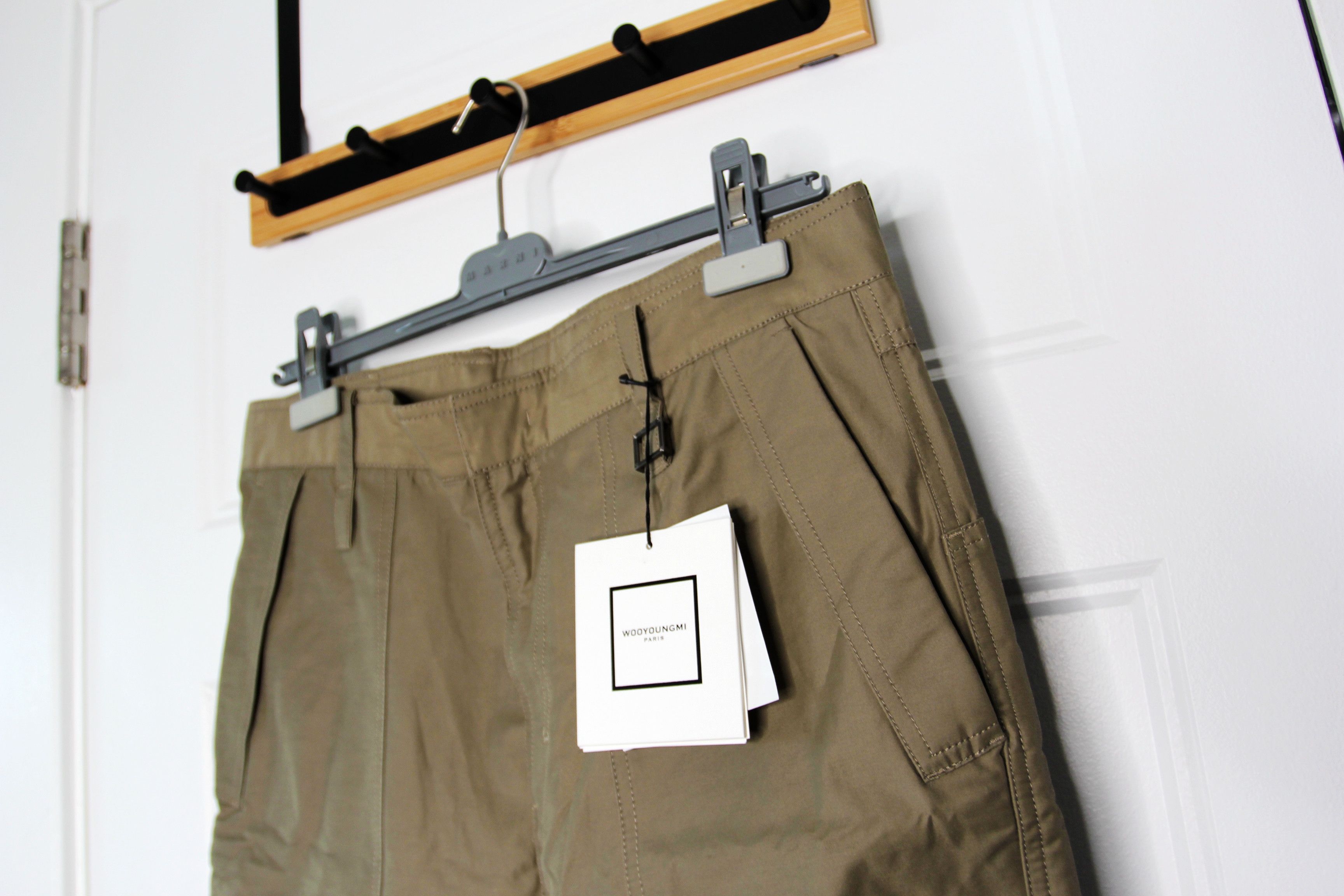 Wooyoungmi BNWT AW22 WOOYOUNGMI KHAKI BIG POCKET CARGO PANTS 48 Size US 32 / EU 48 - 4 Thumbnail