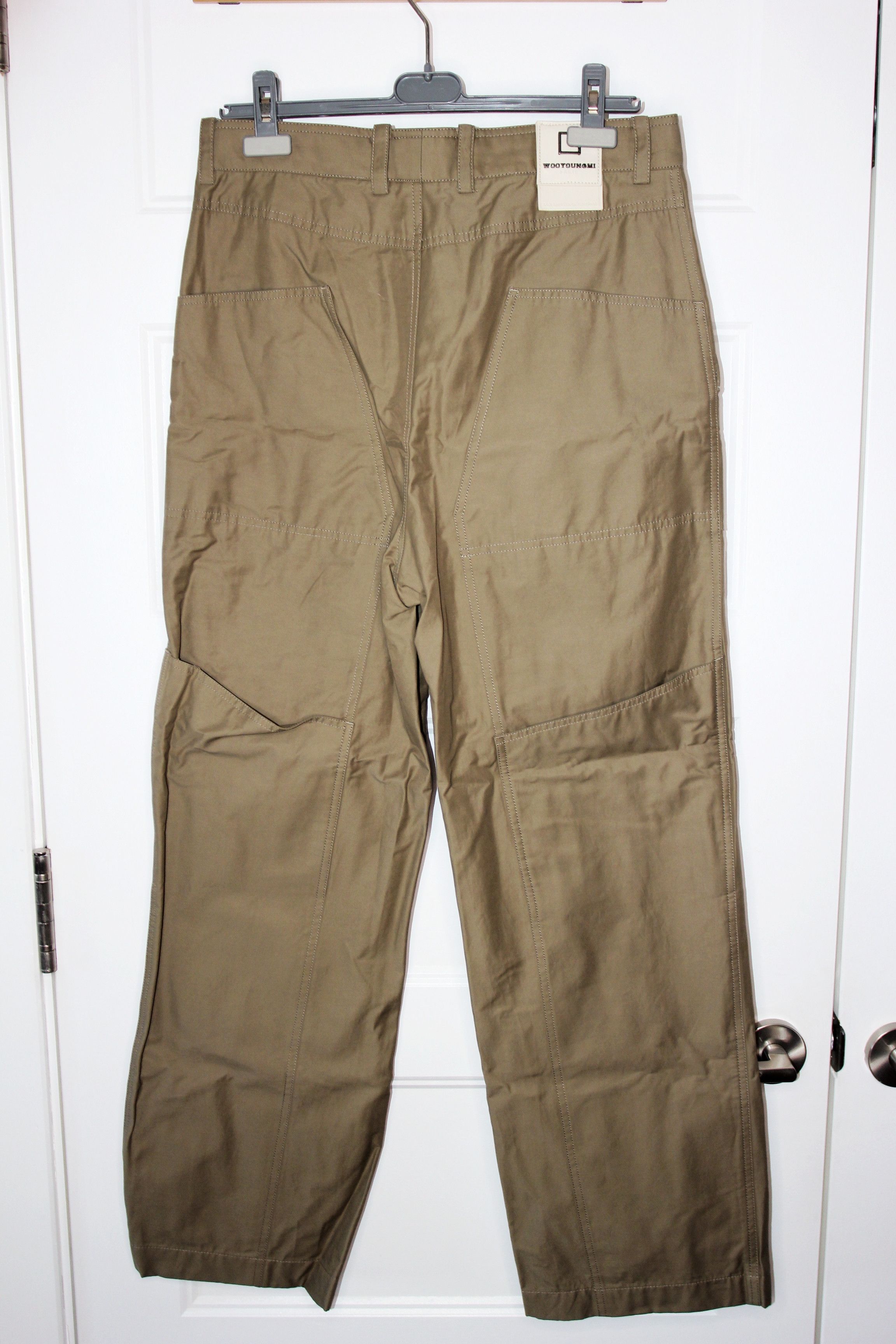 Wooyoungmi BNWT AW22 WOOYOUNGMI KHAKI BIG POCKET CARGO PANTS 48 Size US 32 / EU 48 - 3 Thumbnail