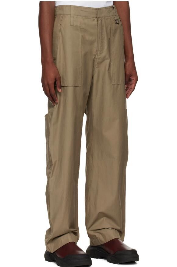 Wooyoungmi BNWT AW22 WOOYOUNGMI KHAKI BIG POCKET CARGO PANTS 48 Size US 32 / EU 48 - 11 Thumbnail