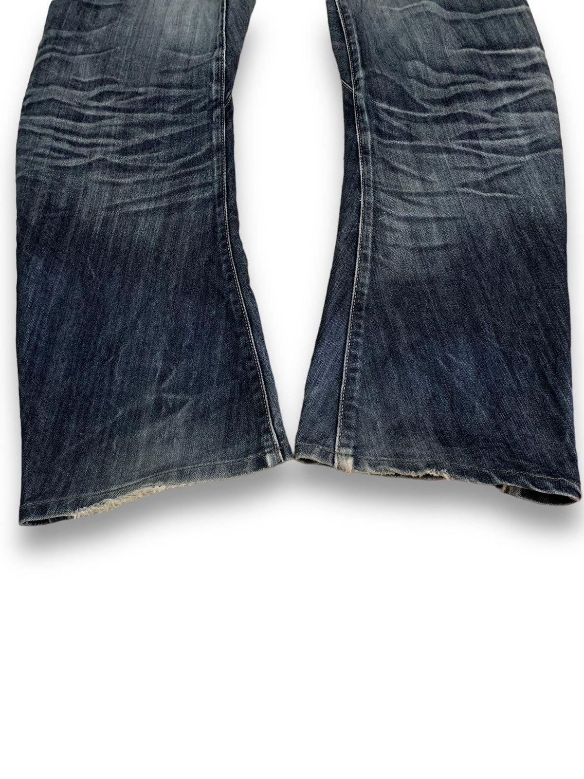 Edwin Vintage Edwin E-Function 505 Distressed Baggy Curved Jeans Size US 32 / EU 48 - 21 Thumbnail