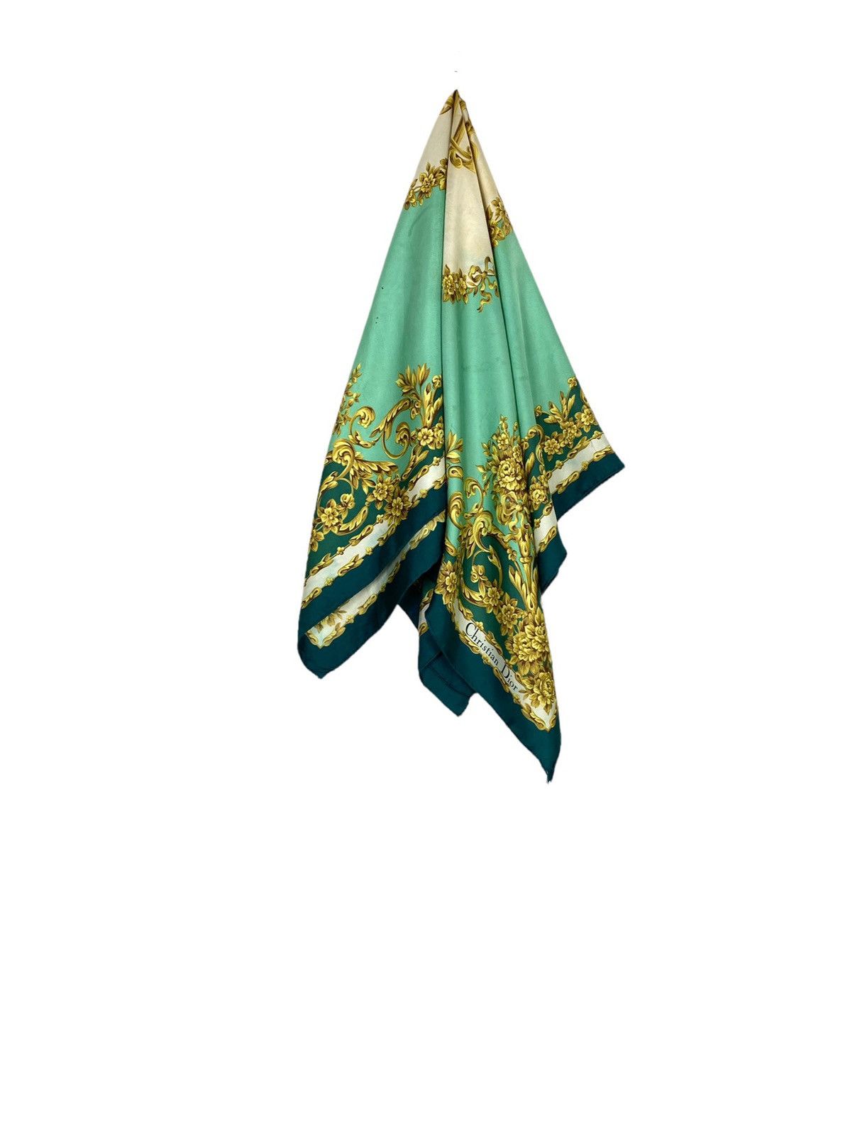 Christian Dior Monsieur Rare‼️ Vintage Christian Dior Silk Scarf Size ONE SIZE - 5 Thumbnail