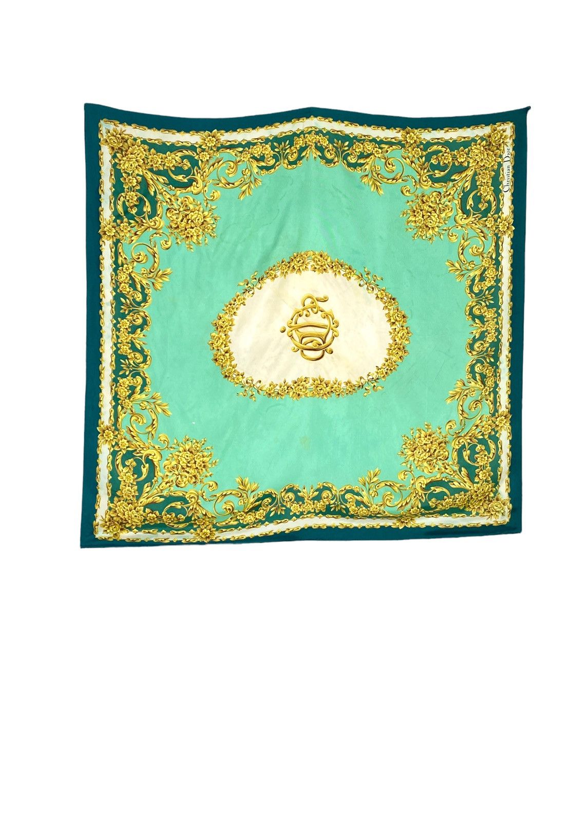 Christian Dior Monsieur Rare‼️ Vintage Christian Dior Silk Scarf Size ONE SIZE - 6 Thumbnail