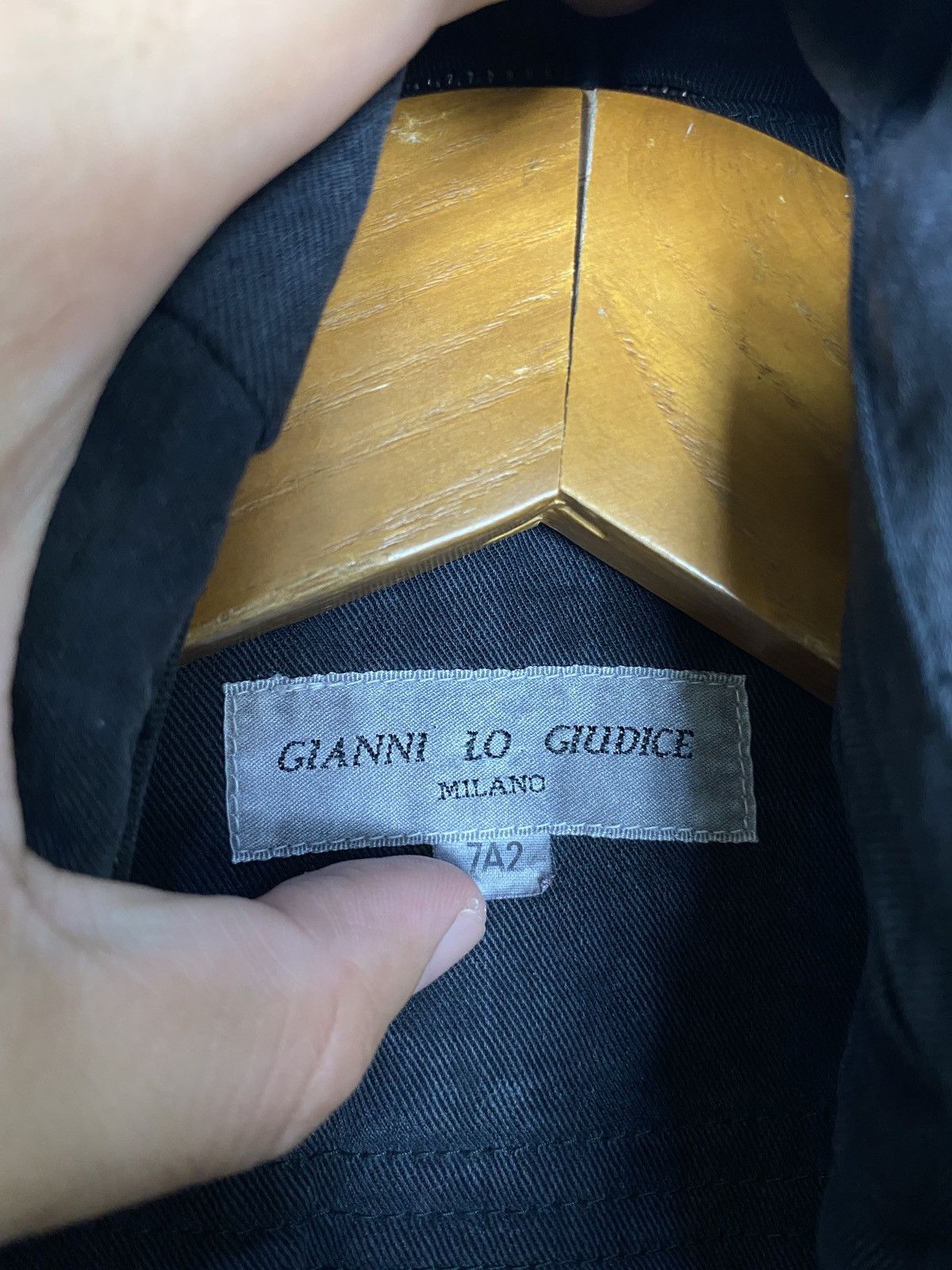 Japanese Brand Rare‼️ Gianni Lo Giudice Milano Hoodie Medium Made Japan Size US M / EU 48-50 / 2 - 3 Thumbnail