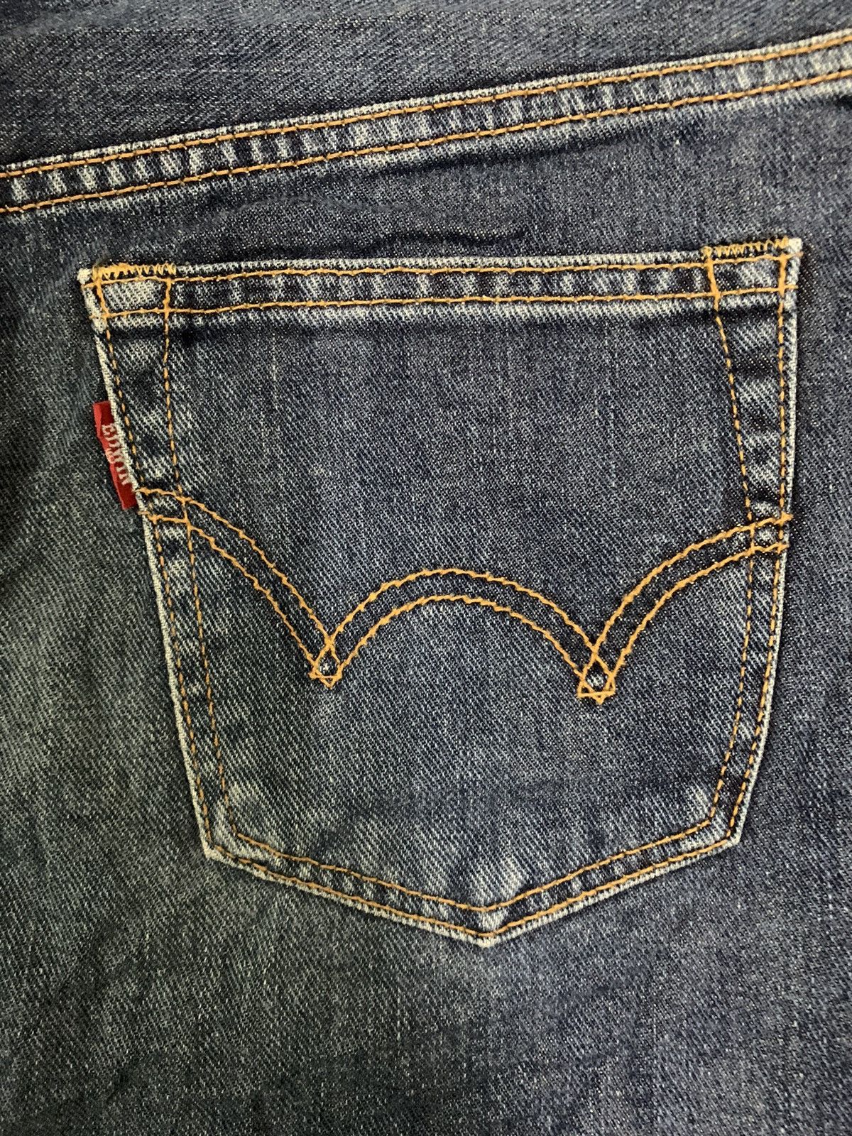 Edwin Vintage Y2K Edwin Blue Wash Denim Mini Skirt Made in Japan Size 32" / US 10 / IT 46 - 10 Thumbnail