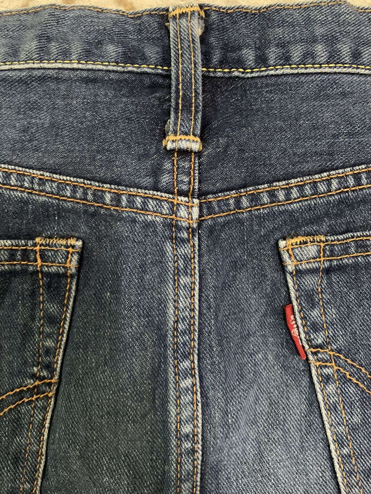 Edwin Vintage Y2K Edwin Blue Wash Denim Mini Skirt Made in Japan Size 32" / US 10 / IT 46 - 8 Thumbnail