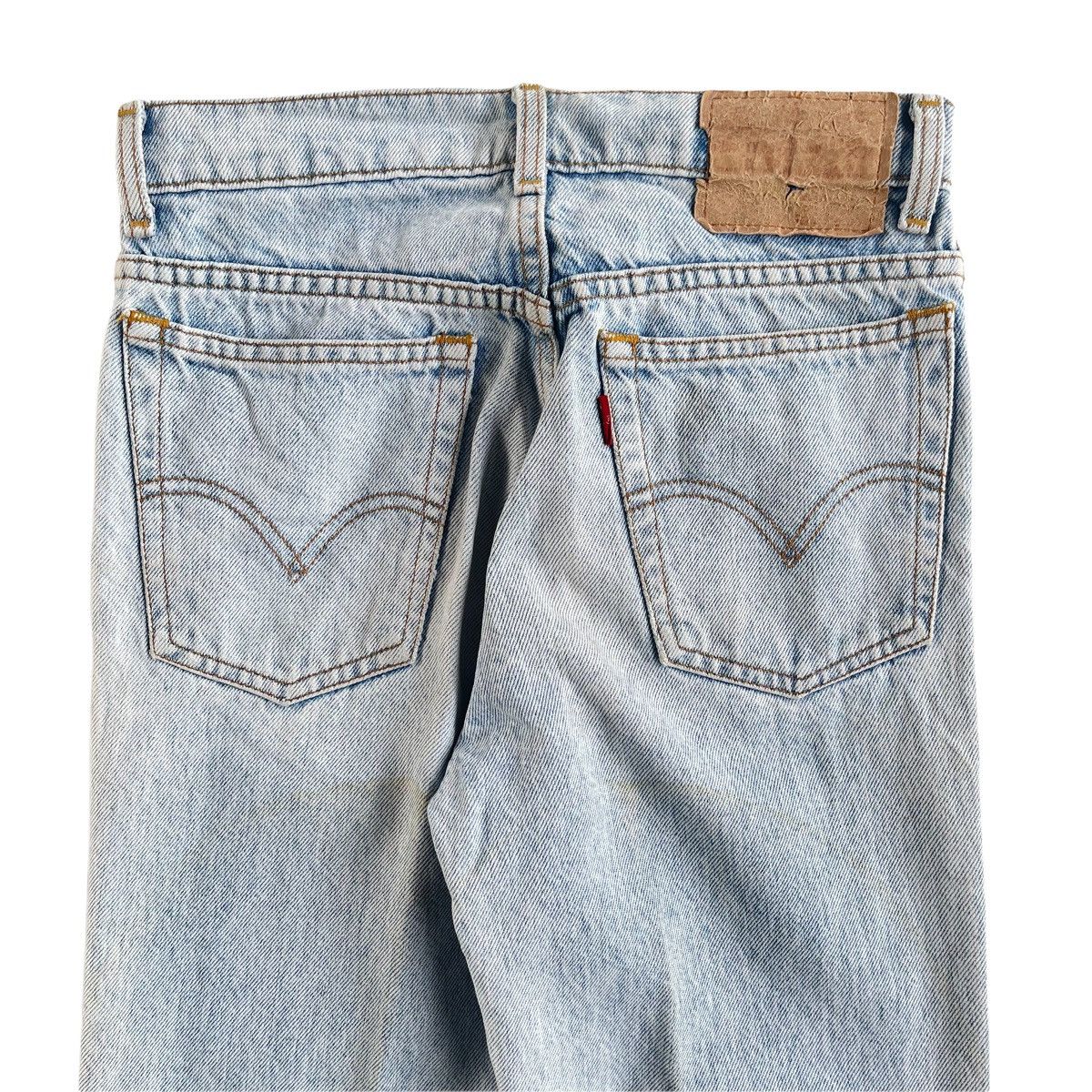 Levi's × Levi's Vintage Clothing × Vintage Vintage 90s Levi’s Straight Cut Denim Jeans Size US 26 / EU 42 - 5 Thumbnail
