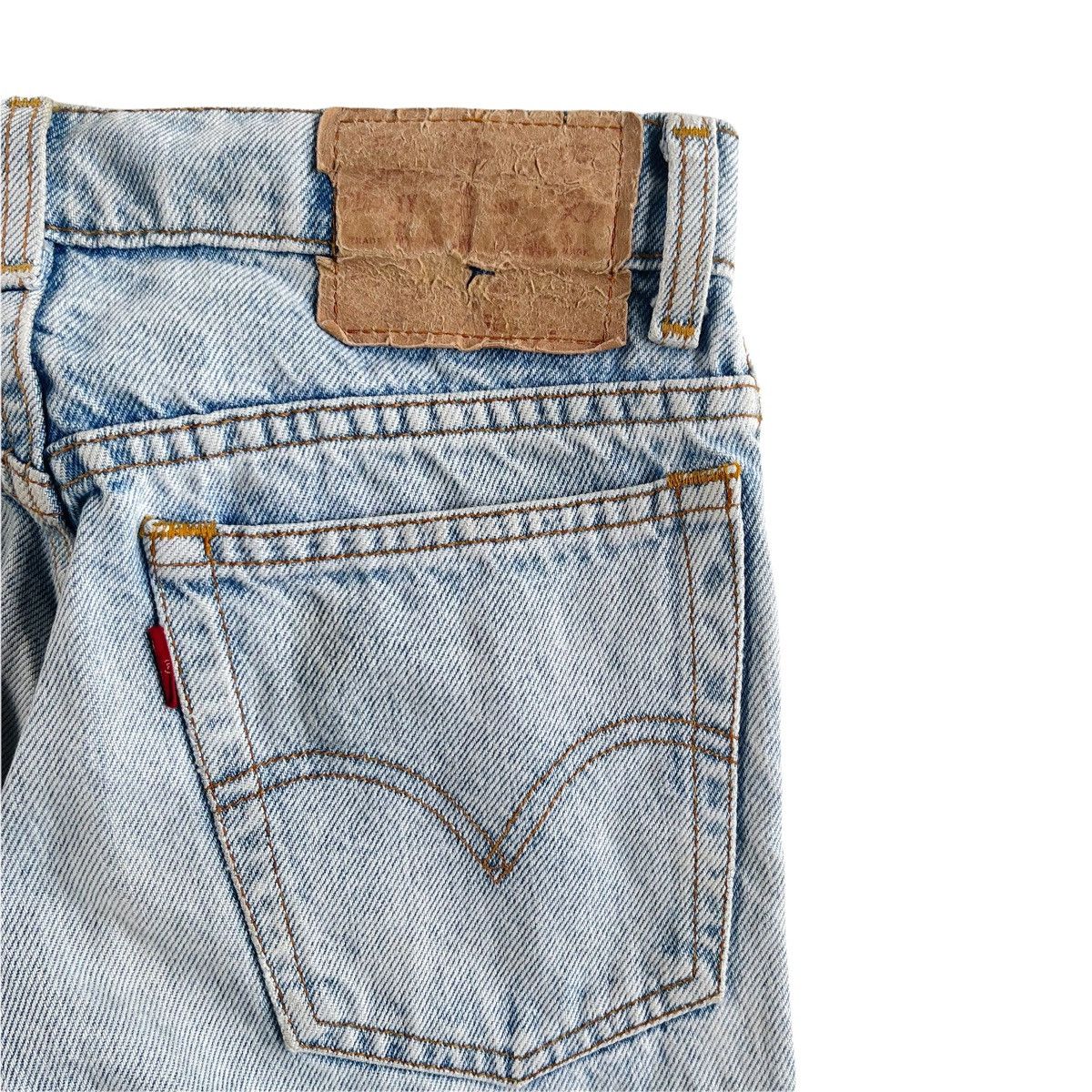 Levi's × Levi's Vintage Clothing × Vintage Vintage 90s Levi’s Straight Cut Denim Jeans Size US 26 / EU 42 - 6 Thumbnail