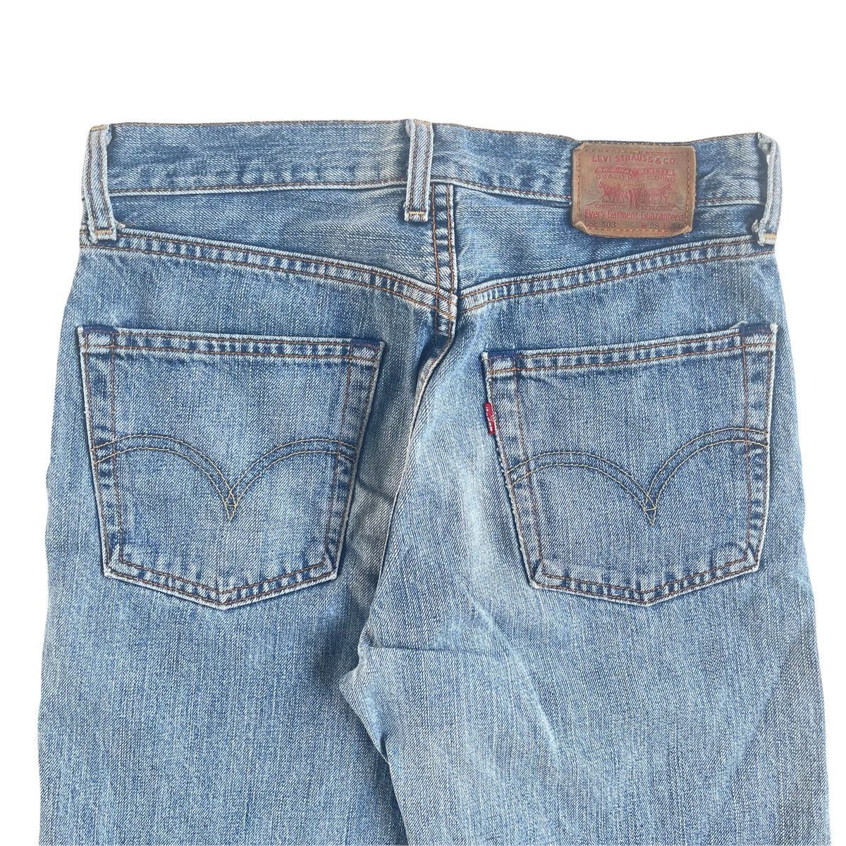 Levi's × Levi's Vintage Clothing × Vintage Vintage 90s Levis Washed Denim Jeans Size US 28 / EU 44 - 6 Thumbnail