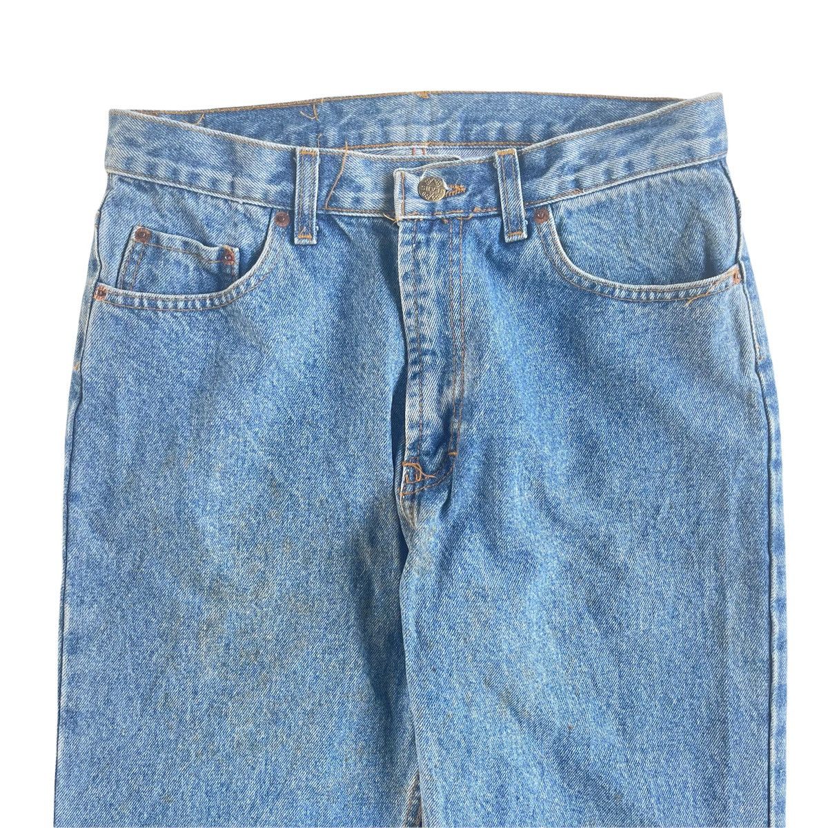 Levi's × Levi's Vintage Clothing × Vintage 80s Levi’s Straight Cut Denim Jeans Size US 28 / EU 44 - 3 Thumbnail