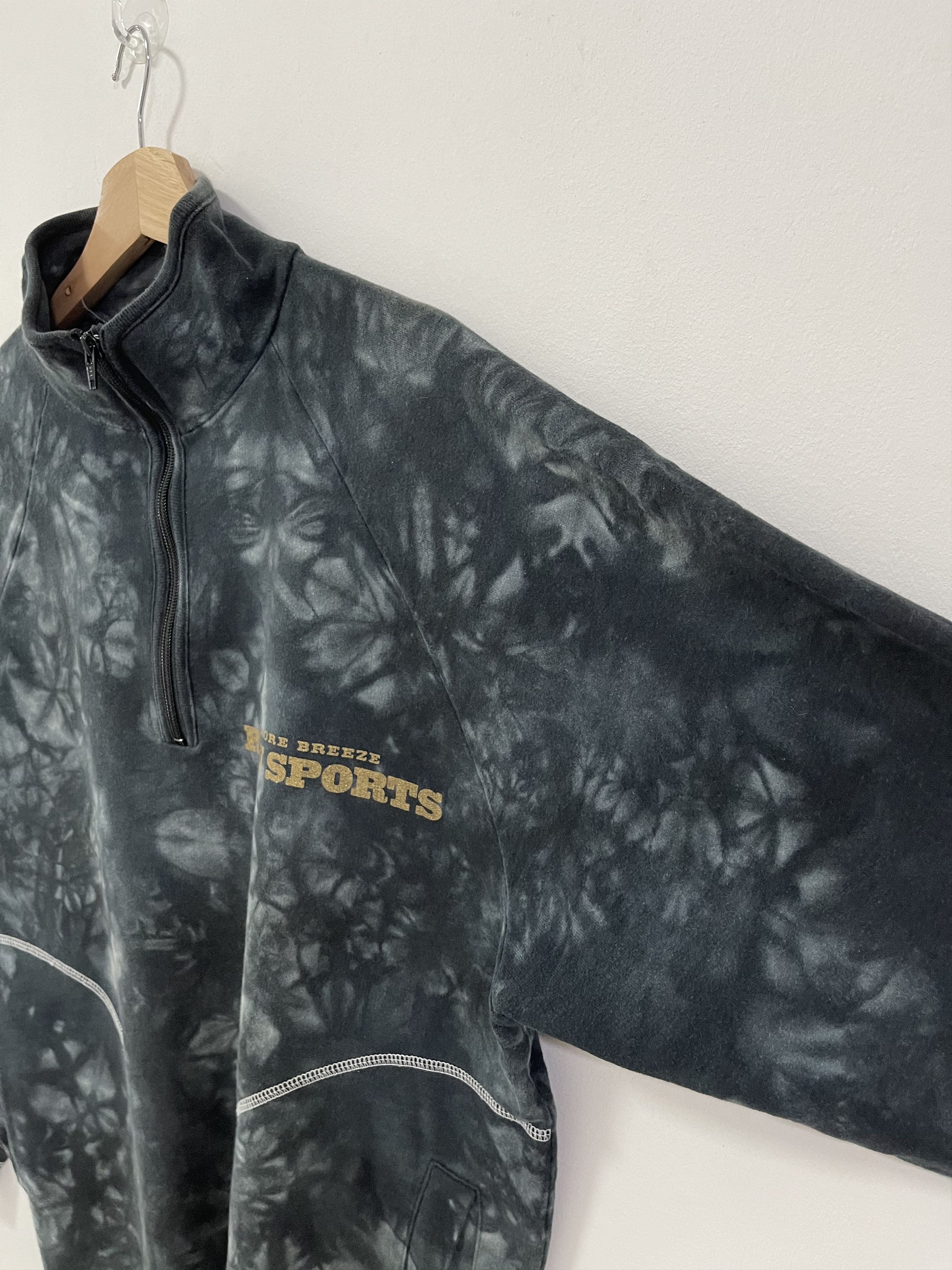 Japanese Brand × Vintage Vintage Ryu Sport Asid Wash Half Zip Sweatshirt Size US M / EU 48-50 / 2 - 6 Thumbnail