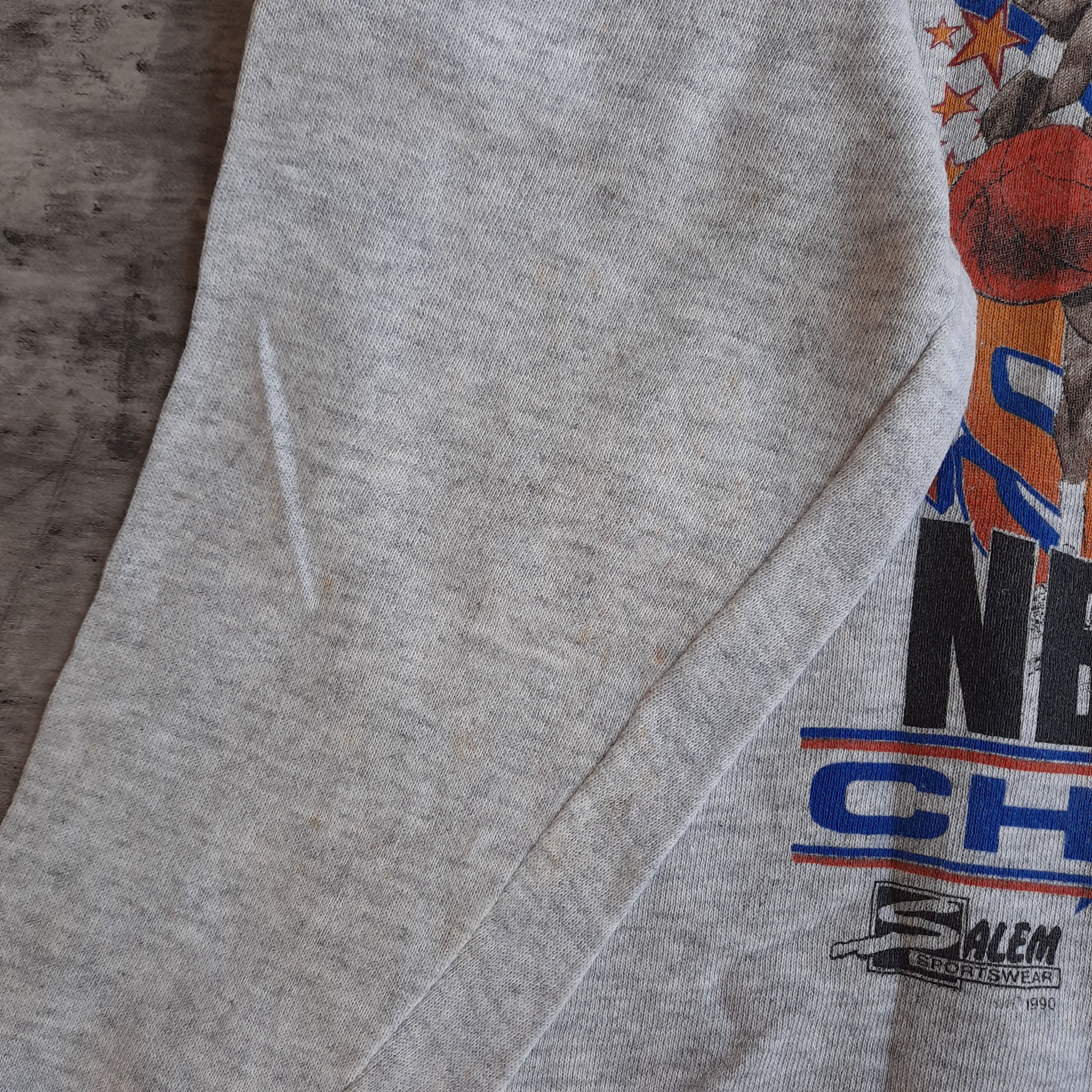 Salem Sportswear × Vintage ‼️Last Drop‼️ Rare NBA All Stars 1991 Charlotte Crewneck Size US L / EU 52-54 / 3 - 6 Thumbnail