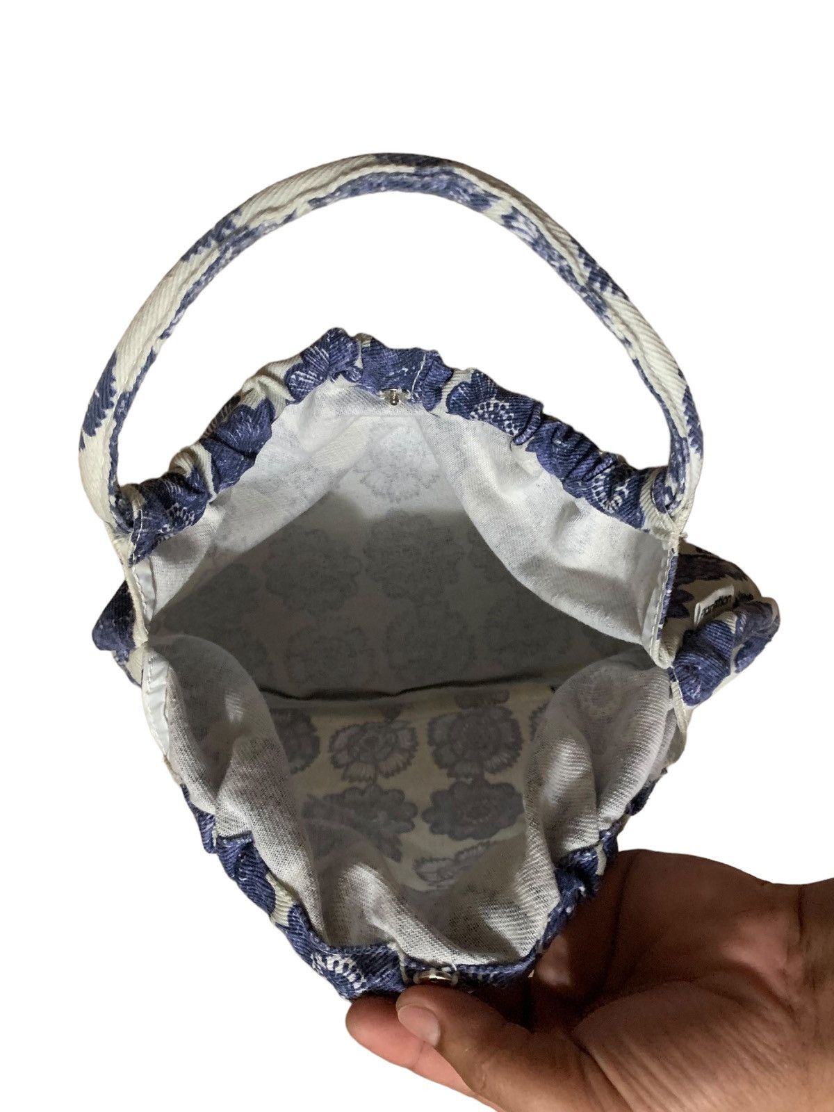 Issey Miyake 🇯🇵 Issey Miyake Plantation Blue Floral Bag Size ONE SIZE - 4 Thumbnail