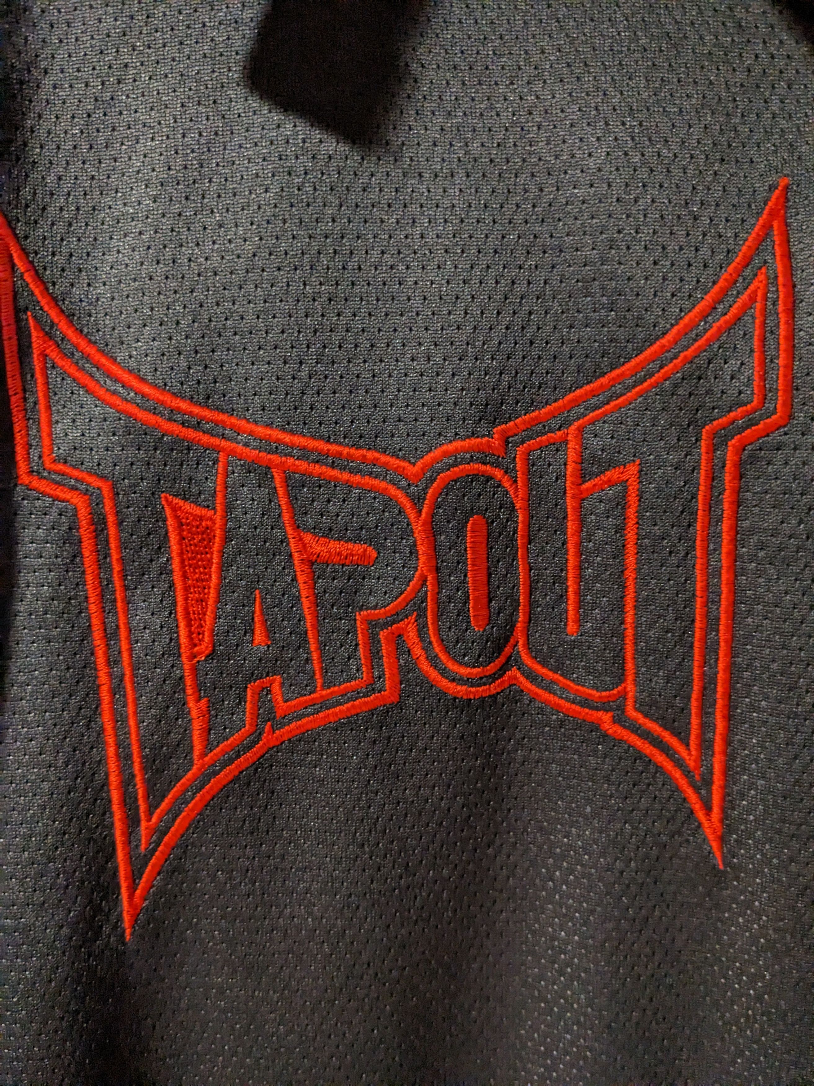Tapout TapOut Embroidered Logo Gray Medium Fleece Hoodie Size US M / EU 48-50 / 2 - 2 Thumbnail