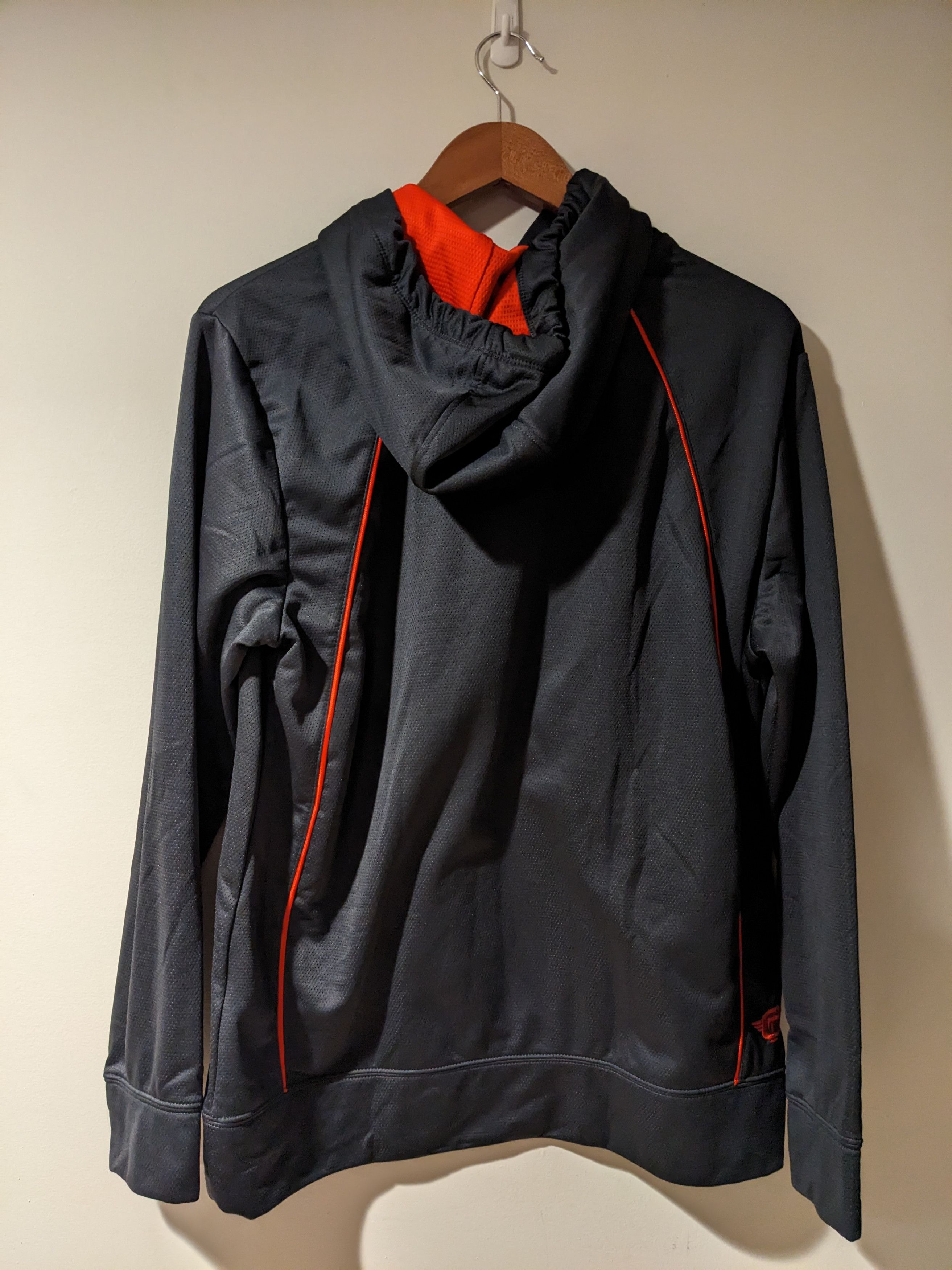 Tapout TapOut Embroidered Logo Gray Medium Fleece Hoodie Size US M / EU 48-50 / 2 - 6 Thumbnail